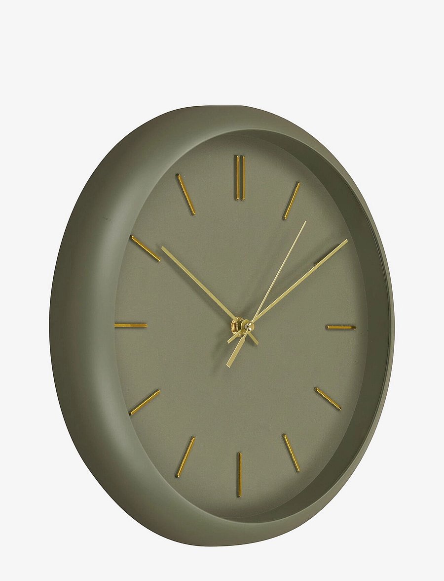 House Nordic - Jone - Wall clock, green, silent movement ø30 cm - wanduhren - green - 2