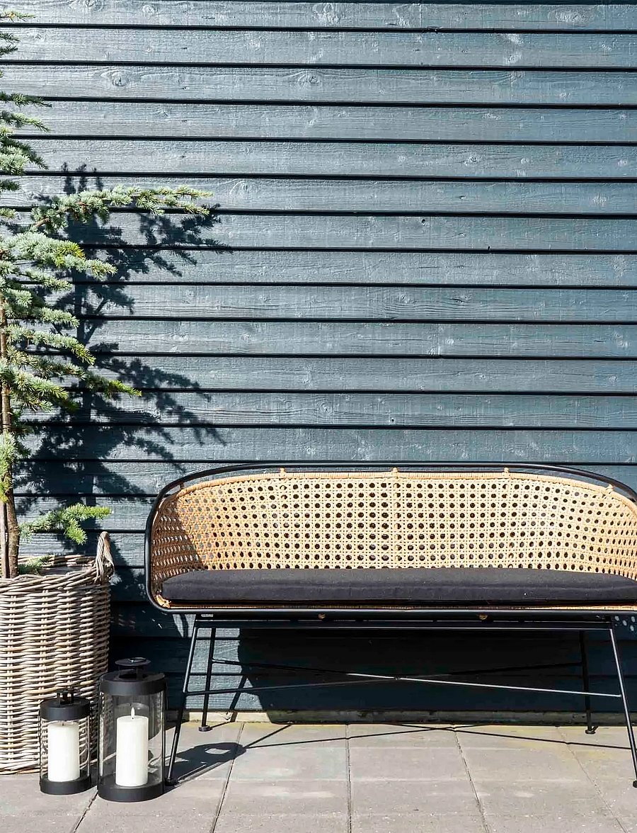 House Nordic - Emma - Baskets, kubu rattan, natural set of 4 - aufbewahrungskörbe - natural - 3