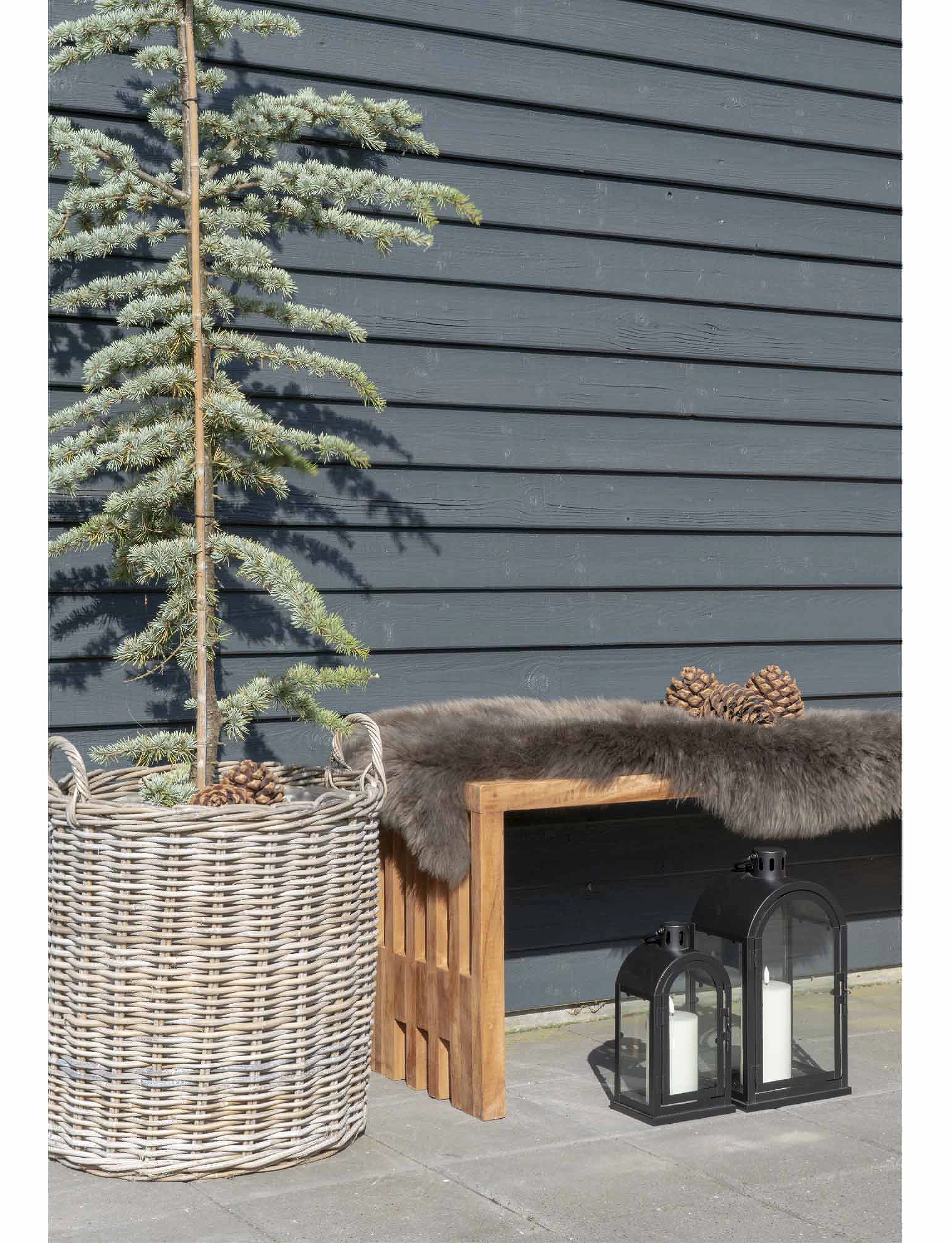 House Nordic - Ria - Baskets, kubu rattan, natural set of 2 - aufbewahrungskörbe - kubu - 3