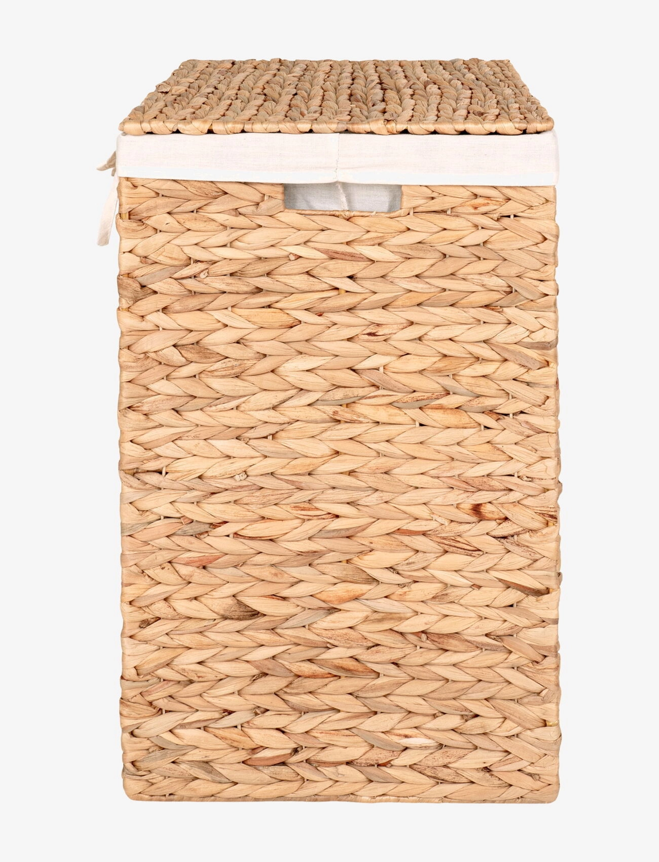 House Nordic - Siva - Laundry basket, water hyacinth, natural, 43x32x55 cm - pyykkikorit - natural - 4