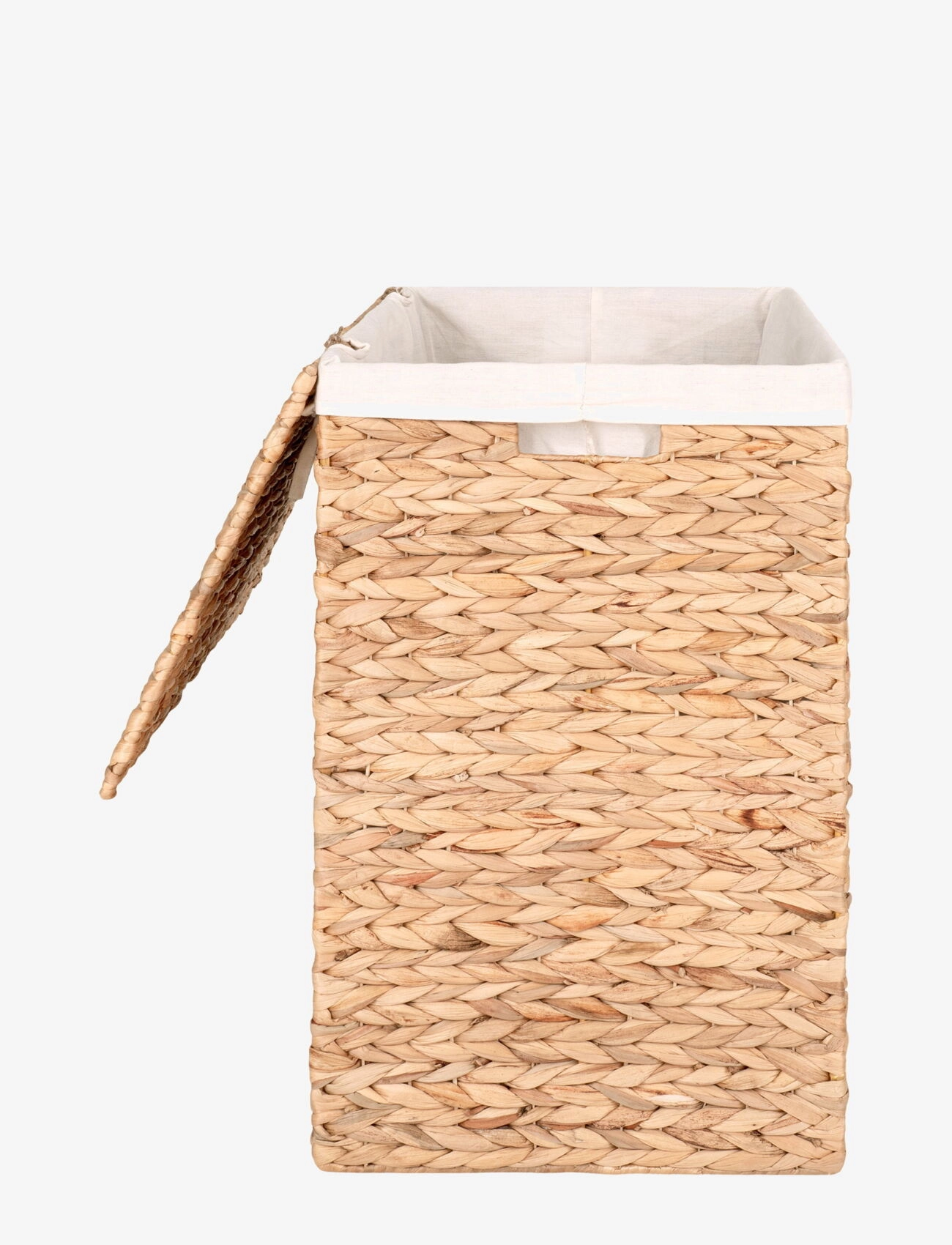 House Nordic - Siva - Laundry basket, water hyacinth, natural, 43x32x55 cm - pyykkikorit - natural - 5