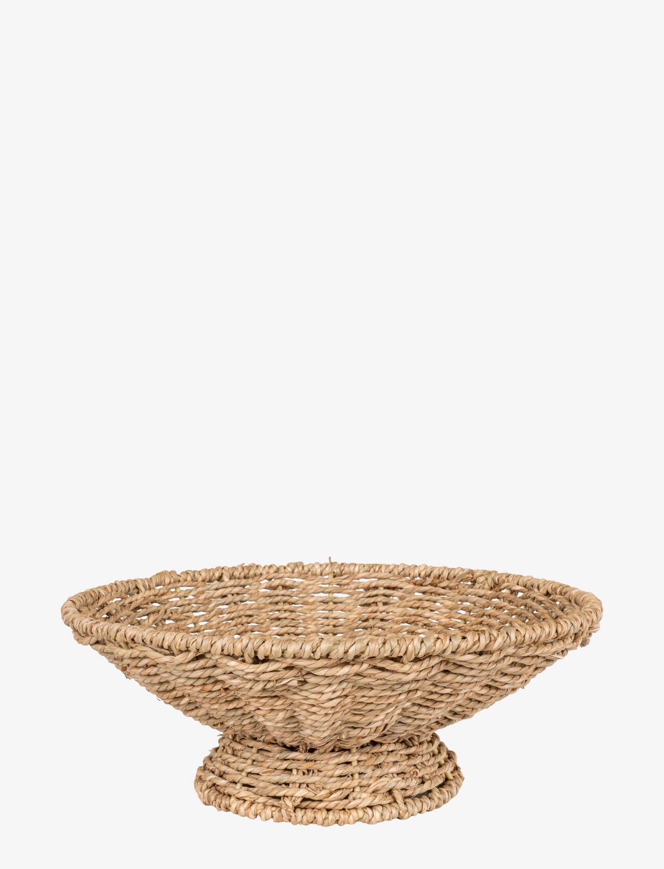 House Nordic Mone - Serving tray, seagrass, natural ø30x11 cm - Serveringsbakker - NATURAL / natural