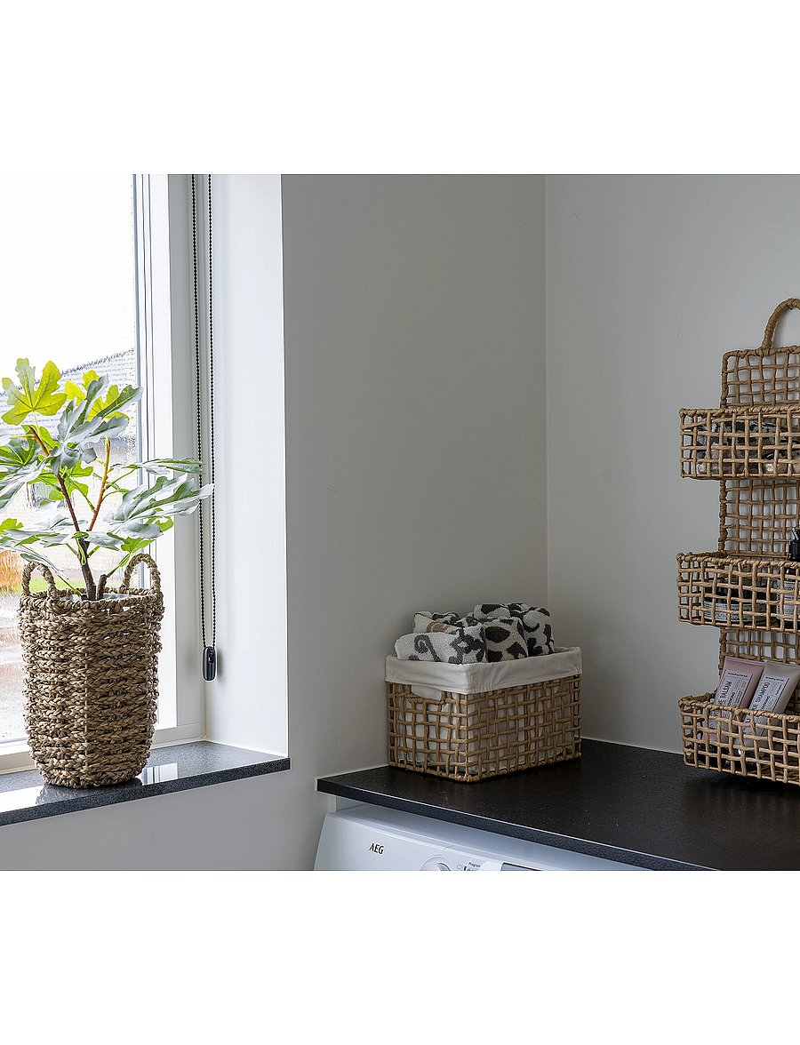 House Nordic - Nina - Baskets, paper, natural, set of 2 - aufbewahrungskörbe - natural - 0