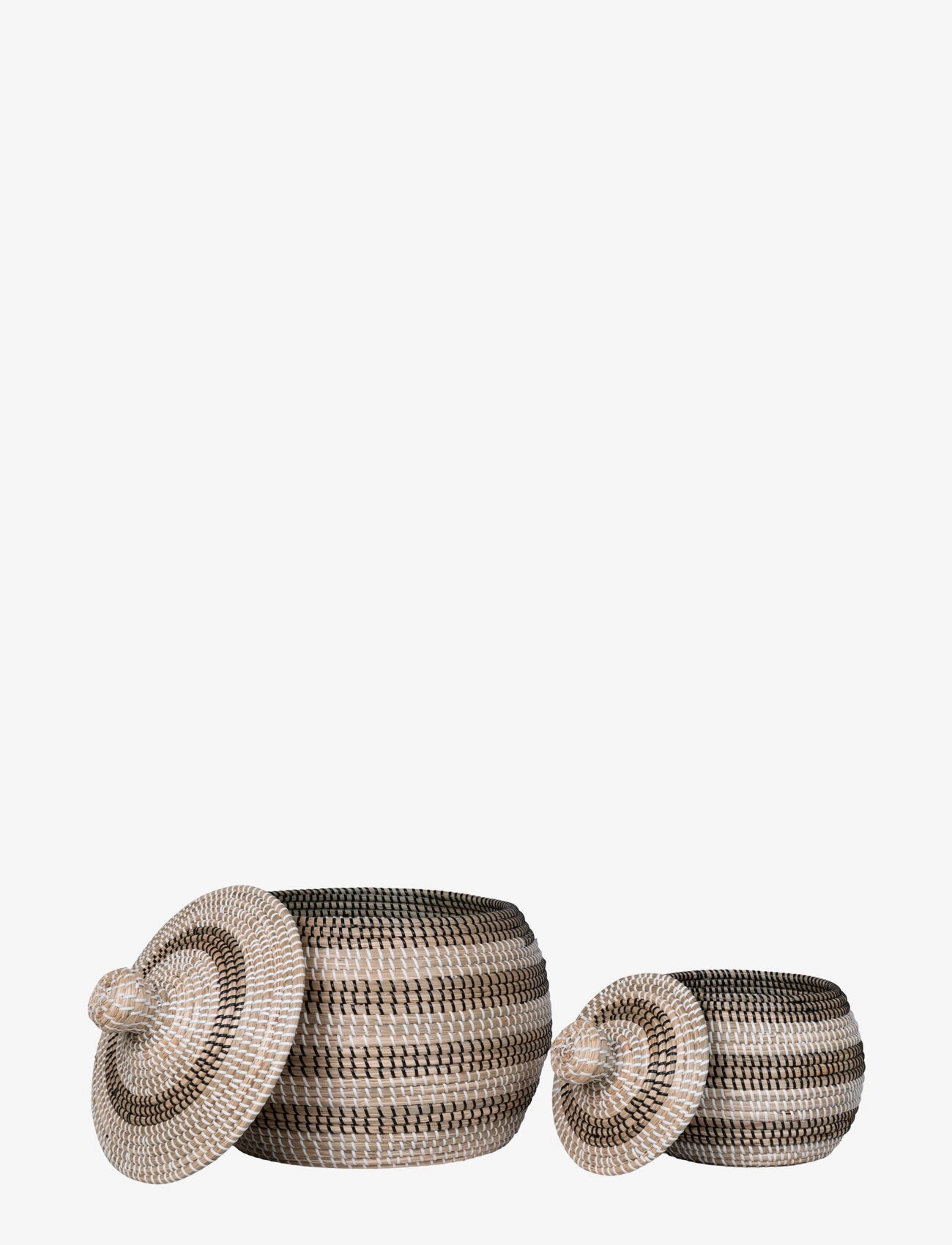 House Nordic - Basket - natural / black - 1