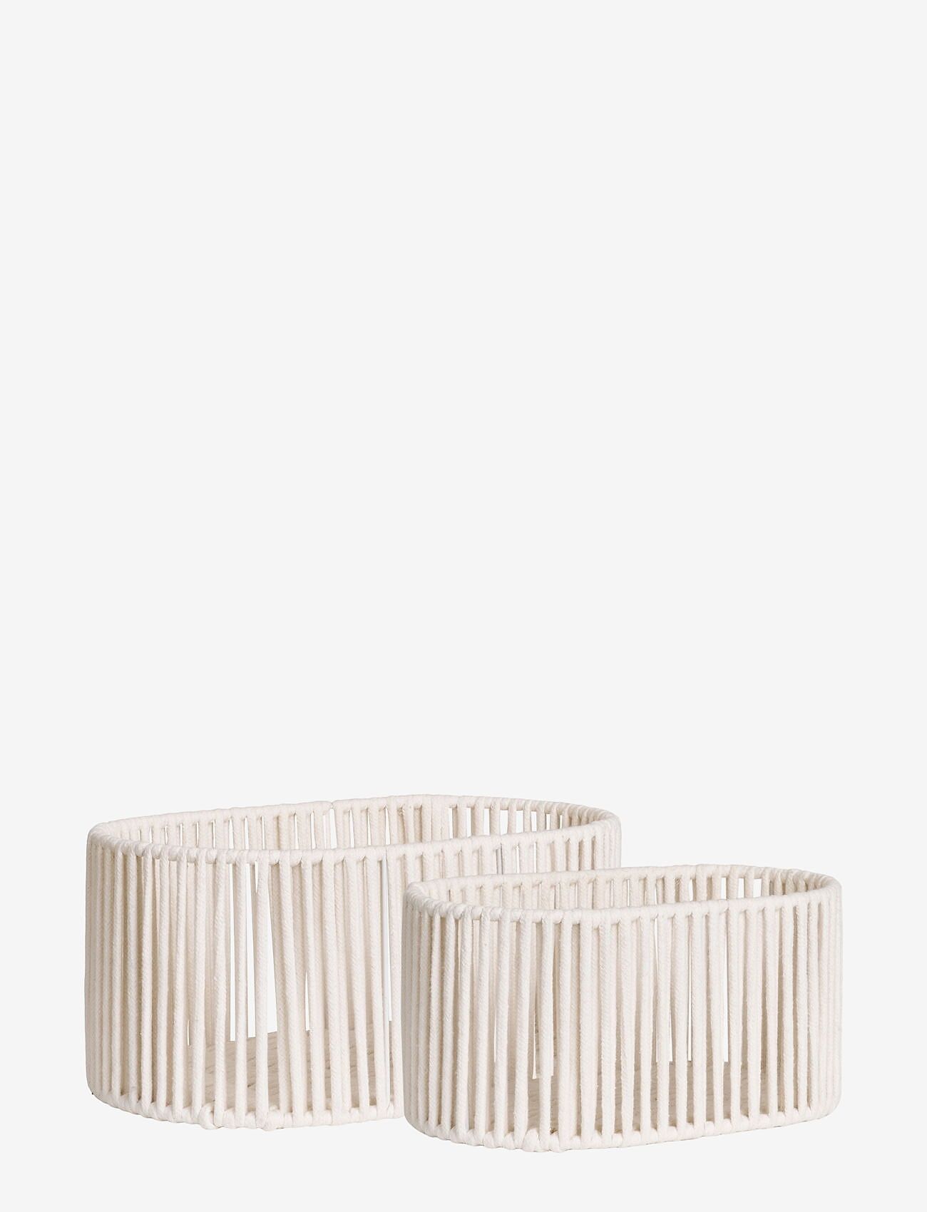 House Nordic - Basket - off-white - 0