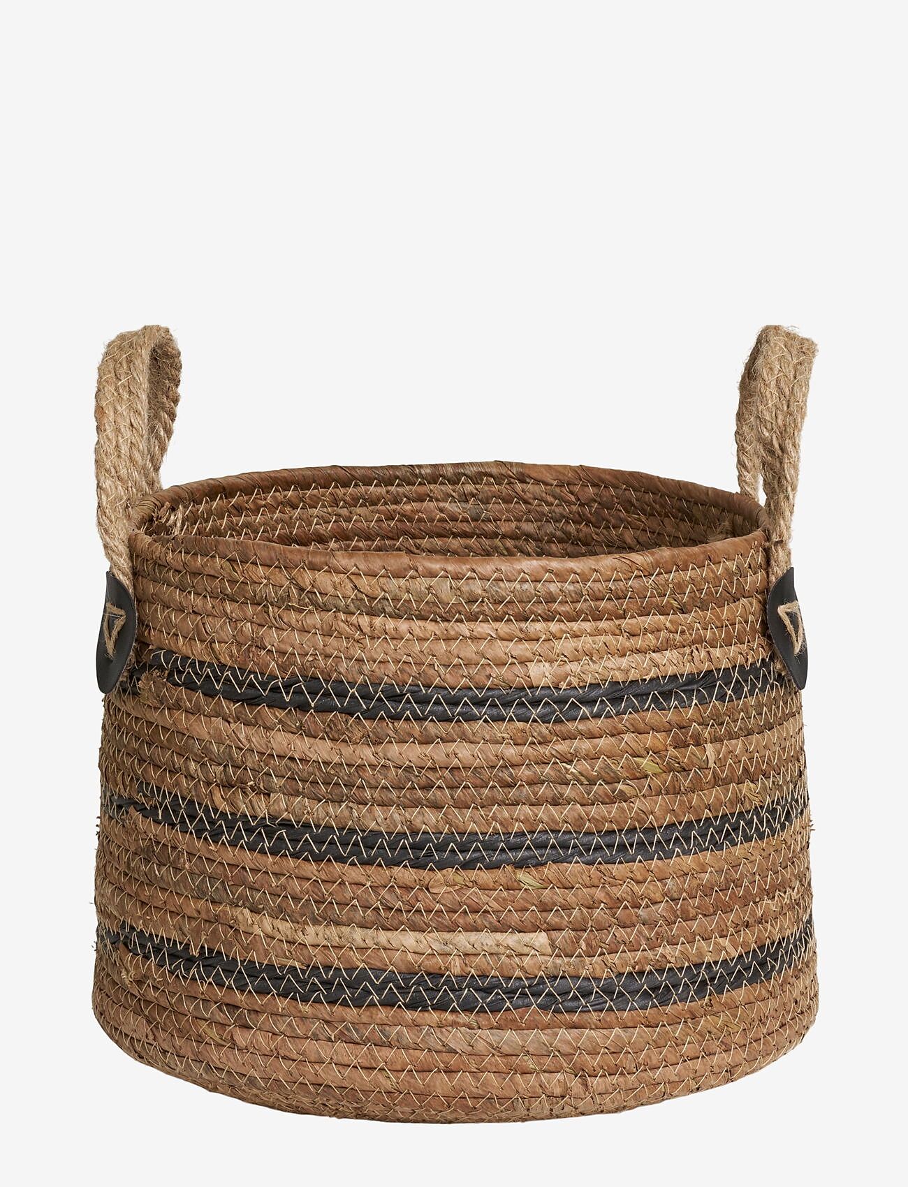 House Nordic - Rani - Baskets, banana leaf, natural, set of 2 - osta hinna alusel - natural - 3