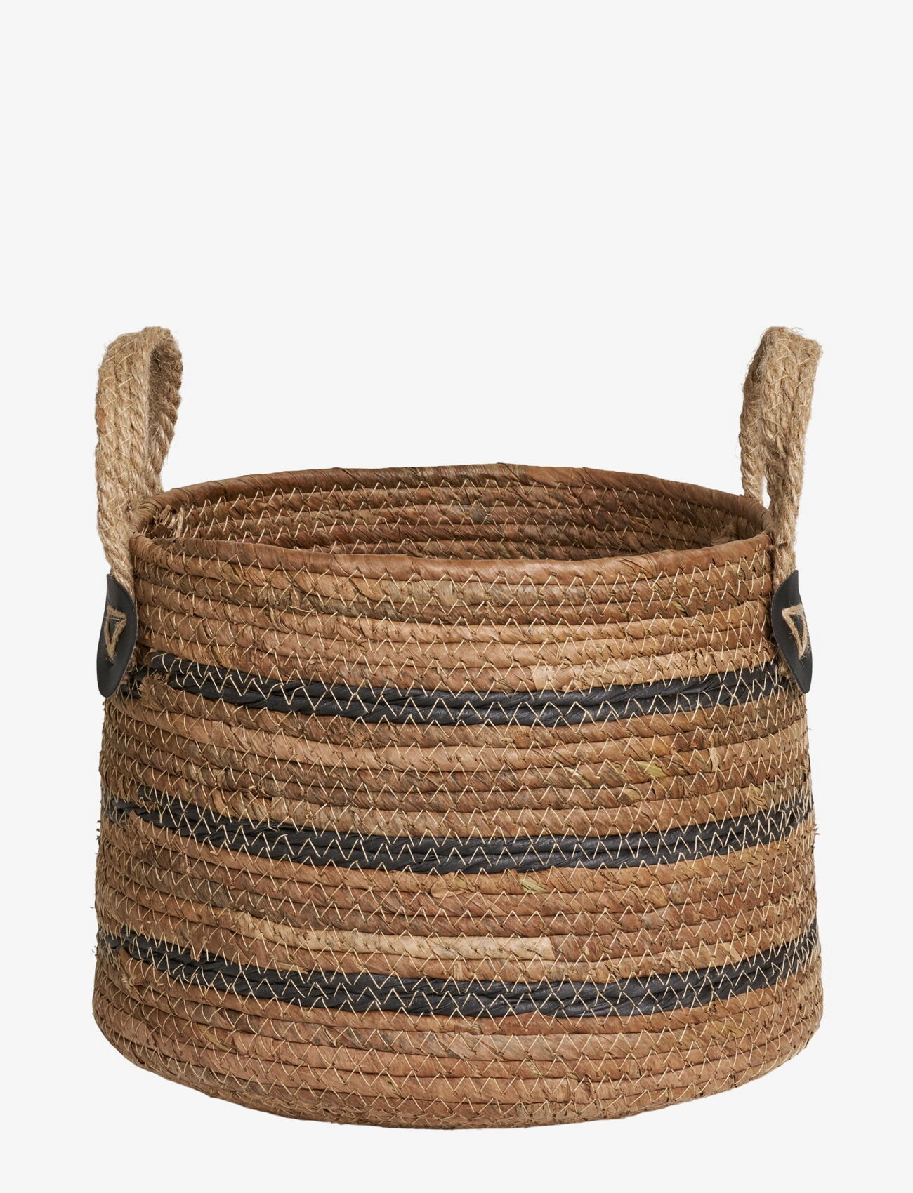 House Nordic - Rani - Baskets, banana leaf, natural, set of 2 - aufbewahrungskörbe - natural - 4