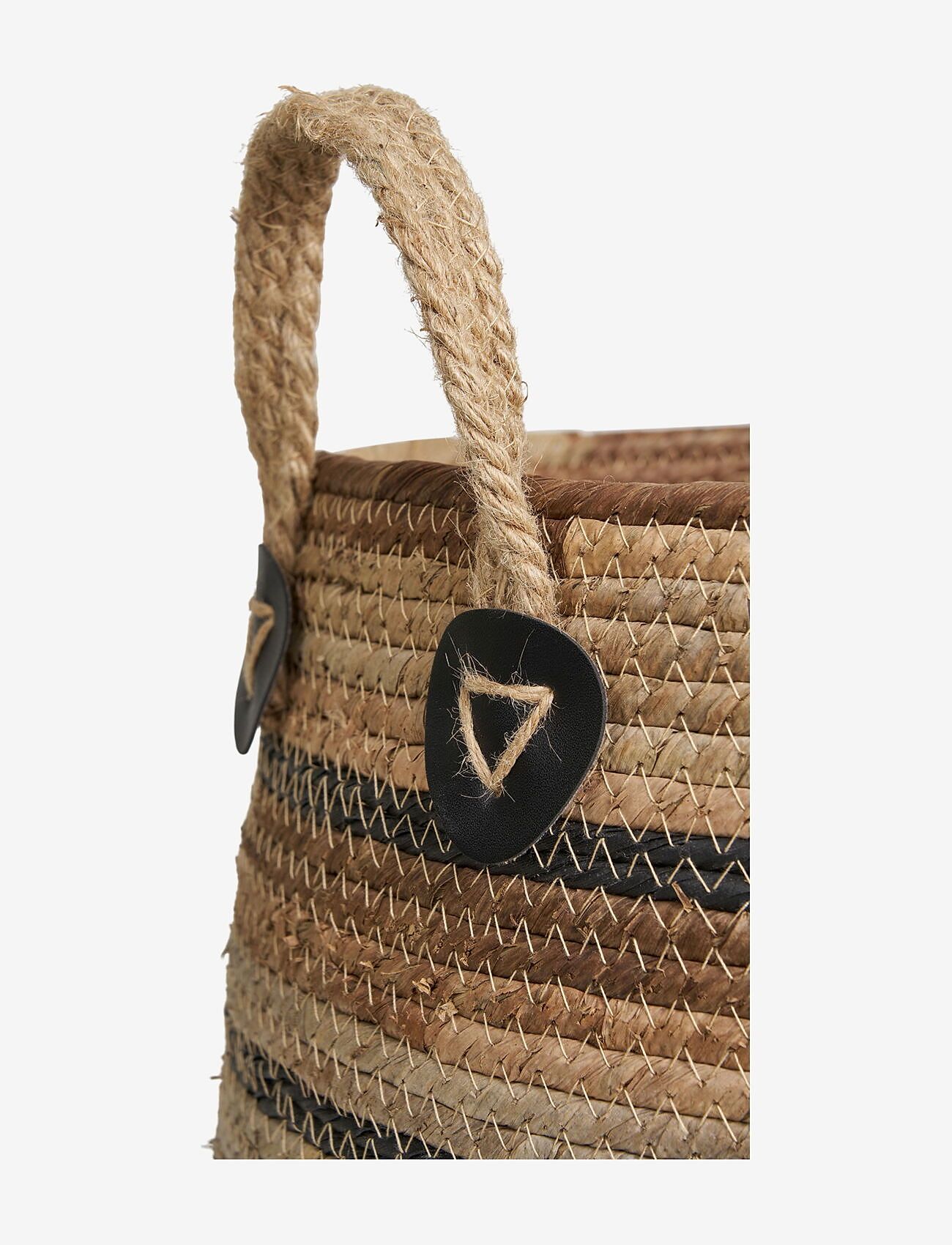 House Nordic - Rani - Baskets, banana leaf, natural, set of 2 - osta hinna alusel - natural - 4