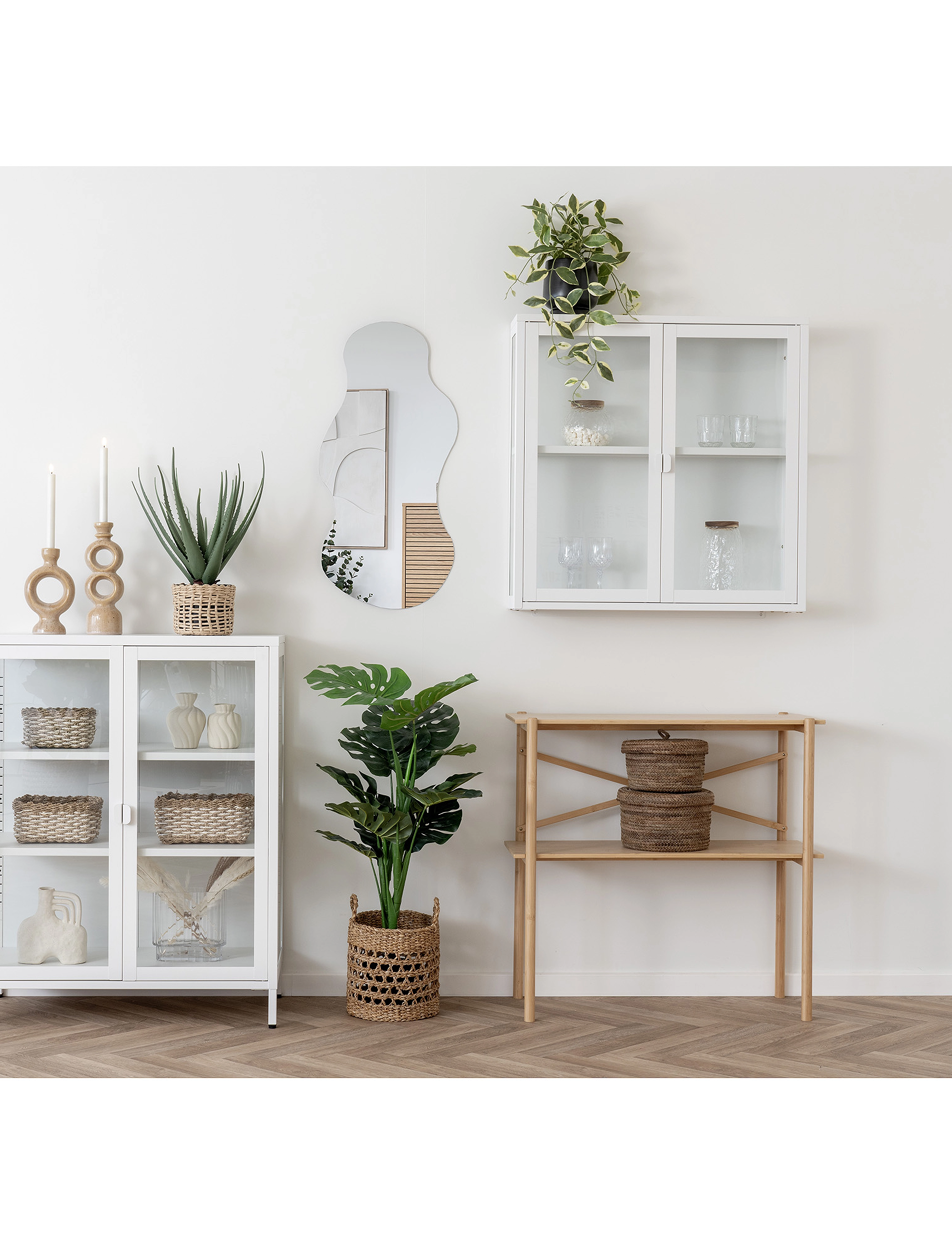 House Nordic Bryn - Vase, ceramic, beige, 18,5x8x19,5 cm - Konfirmation - BEIGE / beige