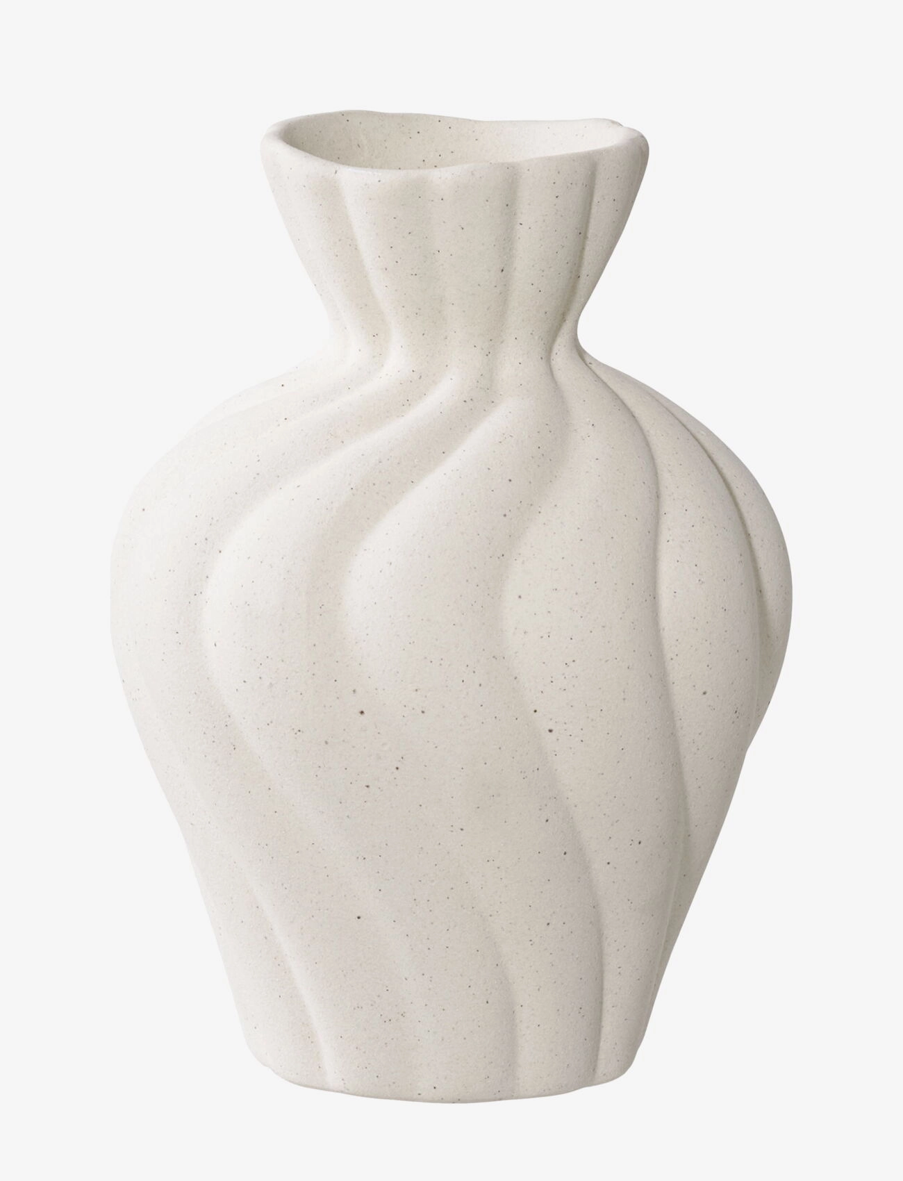 House Nordic - Lina - Vase, ceramic, white, set of 2 - vaser - white - 2