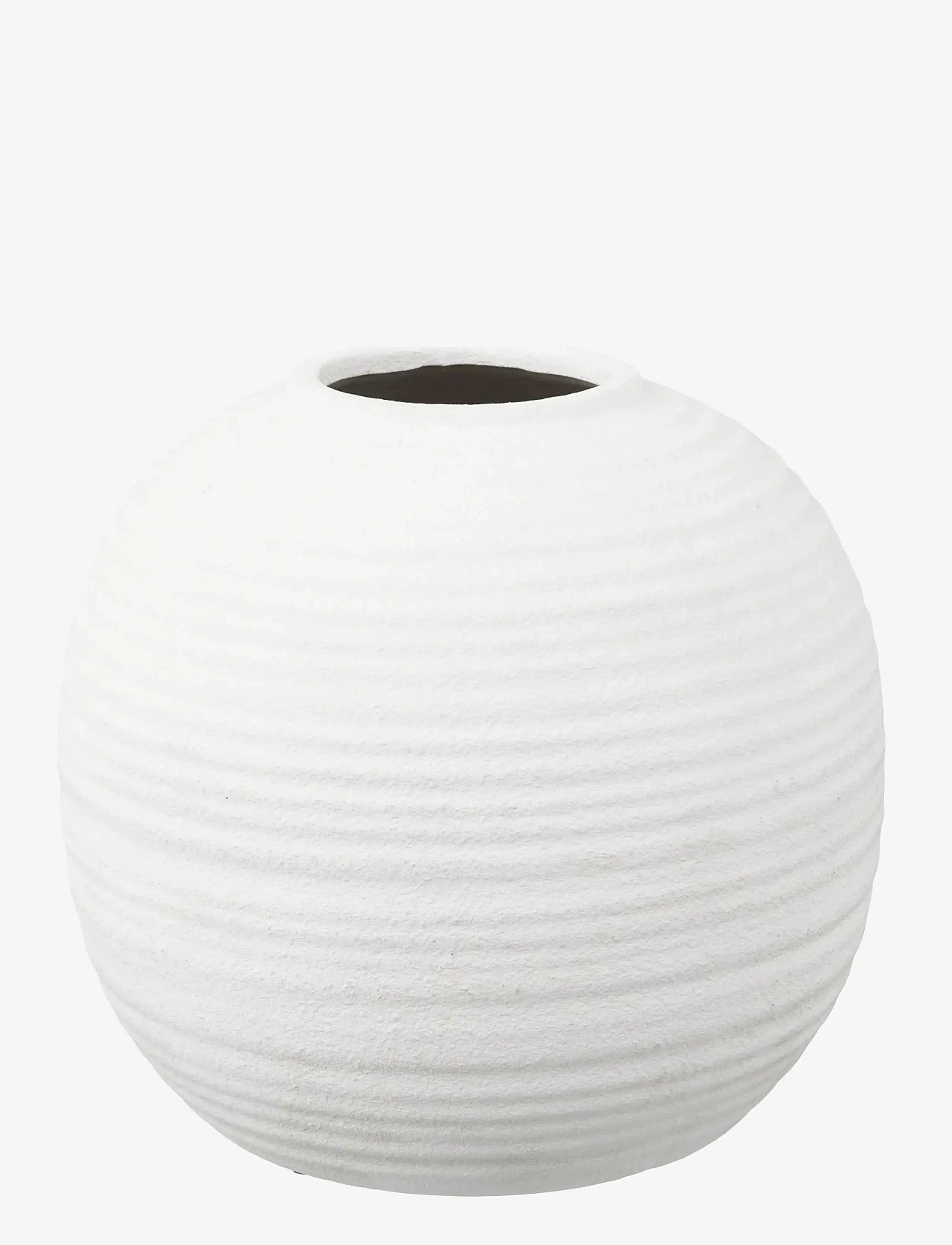 House Nordic - Svala - Vase, ceramic, white, ø30x28,5 cm - wazony - white - 1