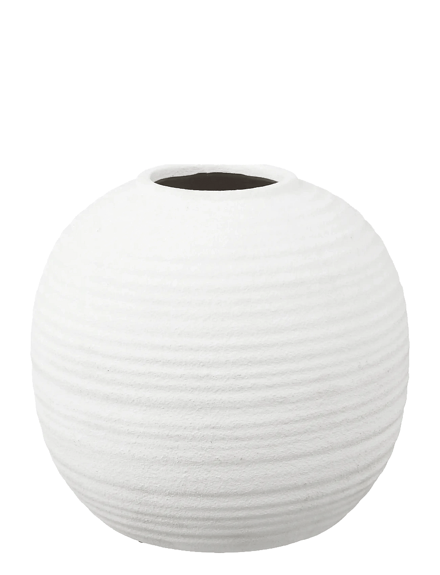 House Nordic - Svala - Vase, ceramic, white, ø30x28,5 cm - vasen - white - 1