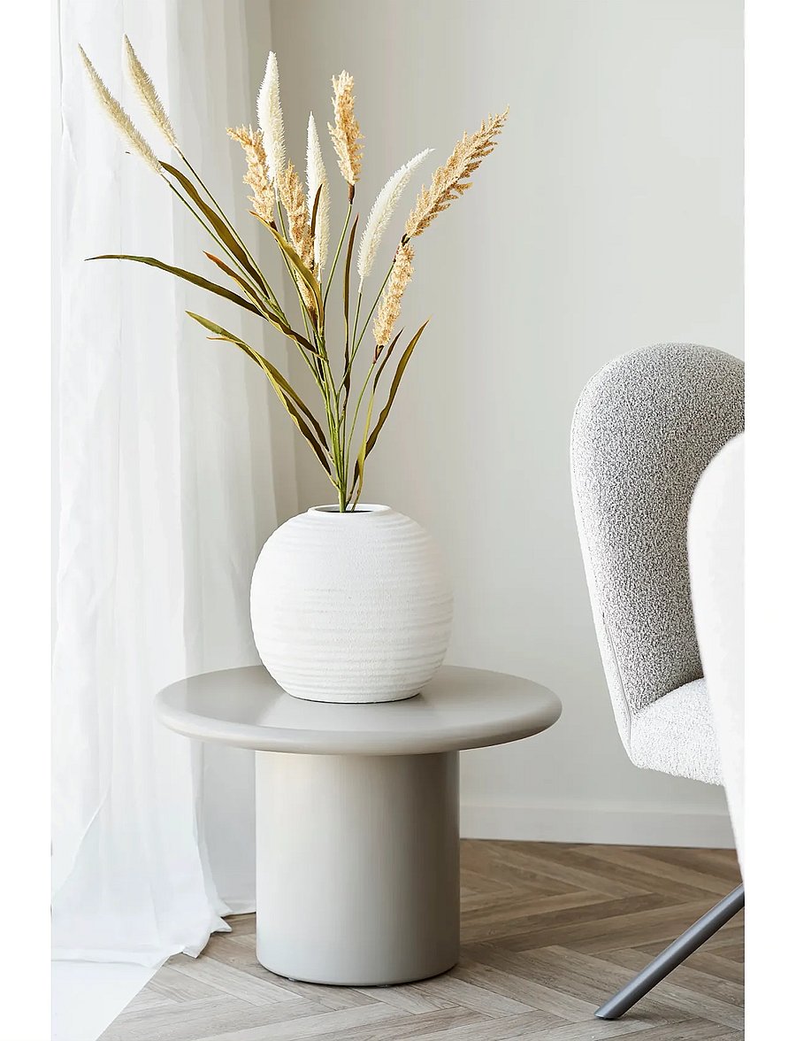 House Nordic - Svala - Vase, ceramic, white, ø30x28,5 cm - vasen - white - 2
