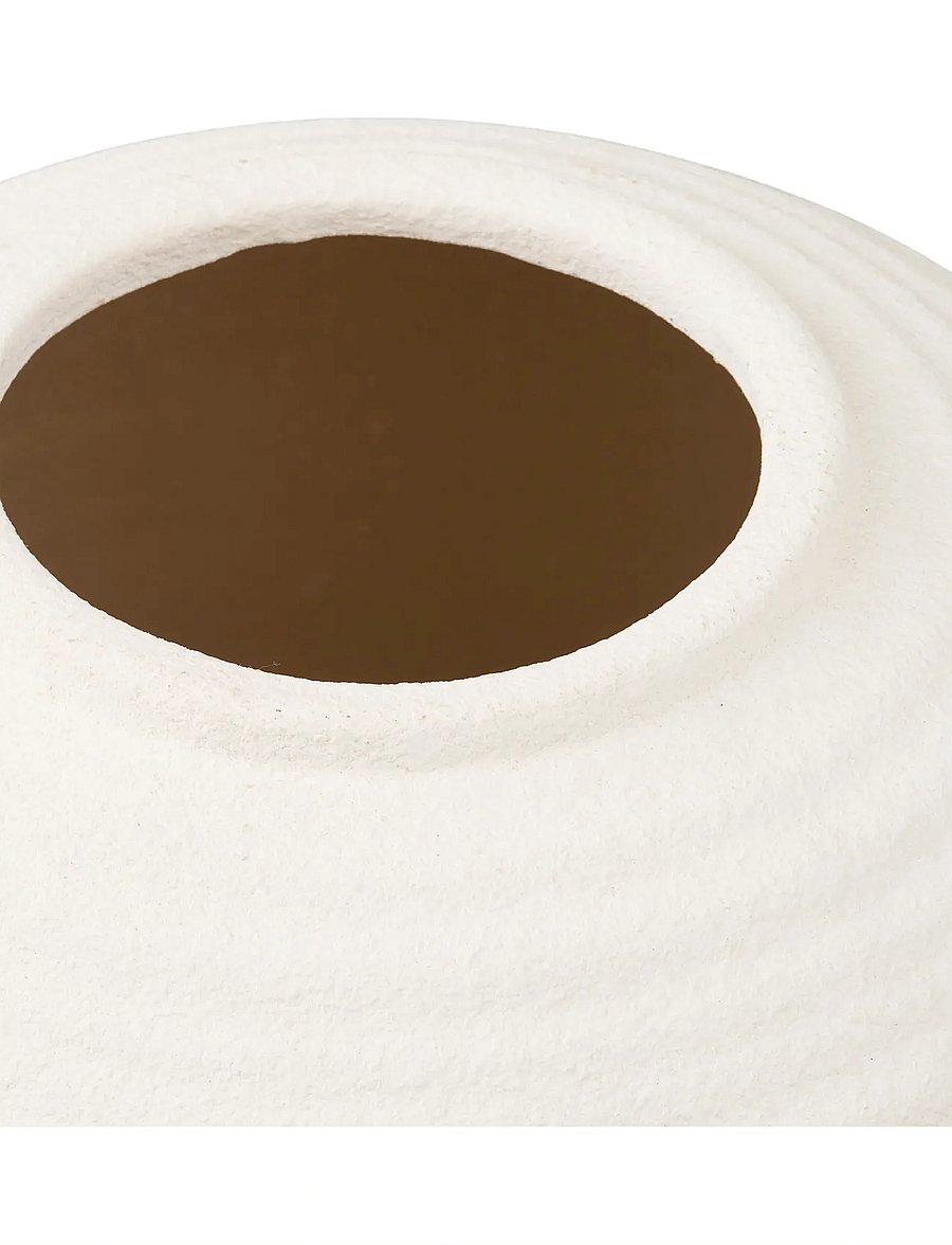 House Nordic - Svala - Vase, ceramic, white, ø30x28,5 cm - vasen - white - 5
