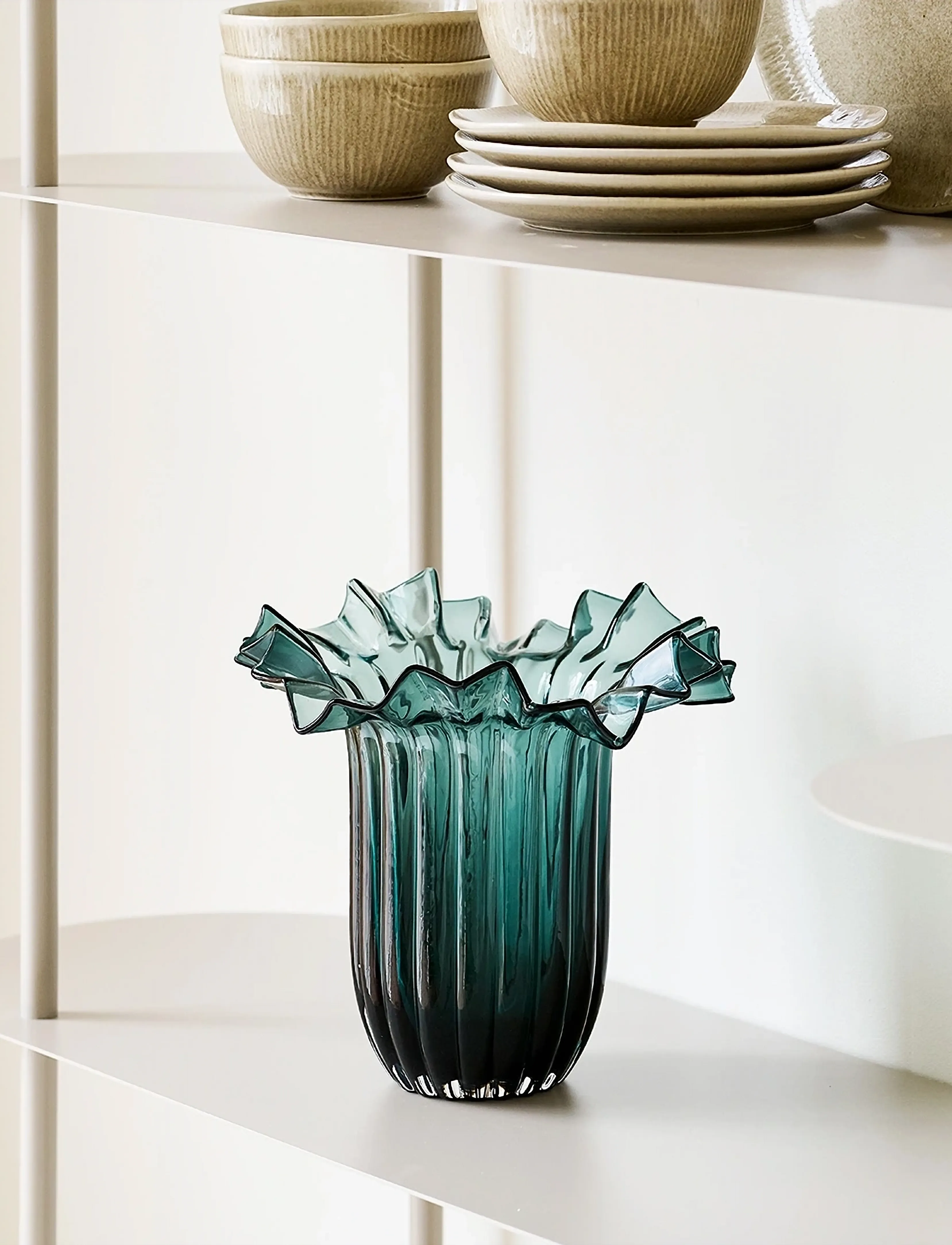 House Nordic Orna, 25X25X30 cm, Green, Vaser > Tulipanvaser, Unisex