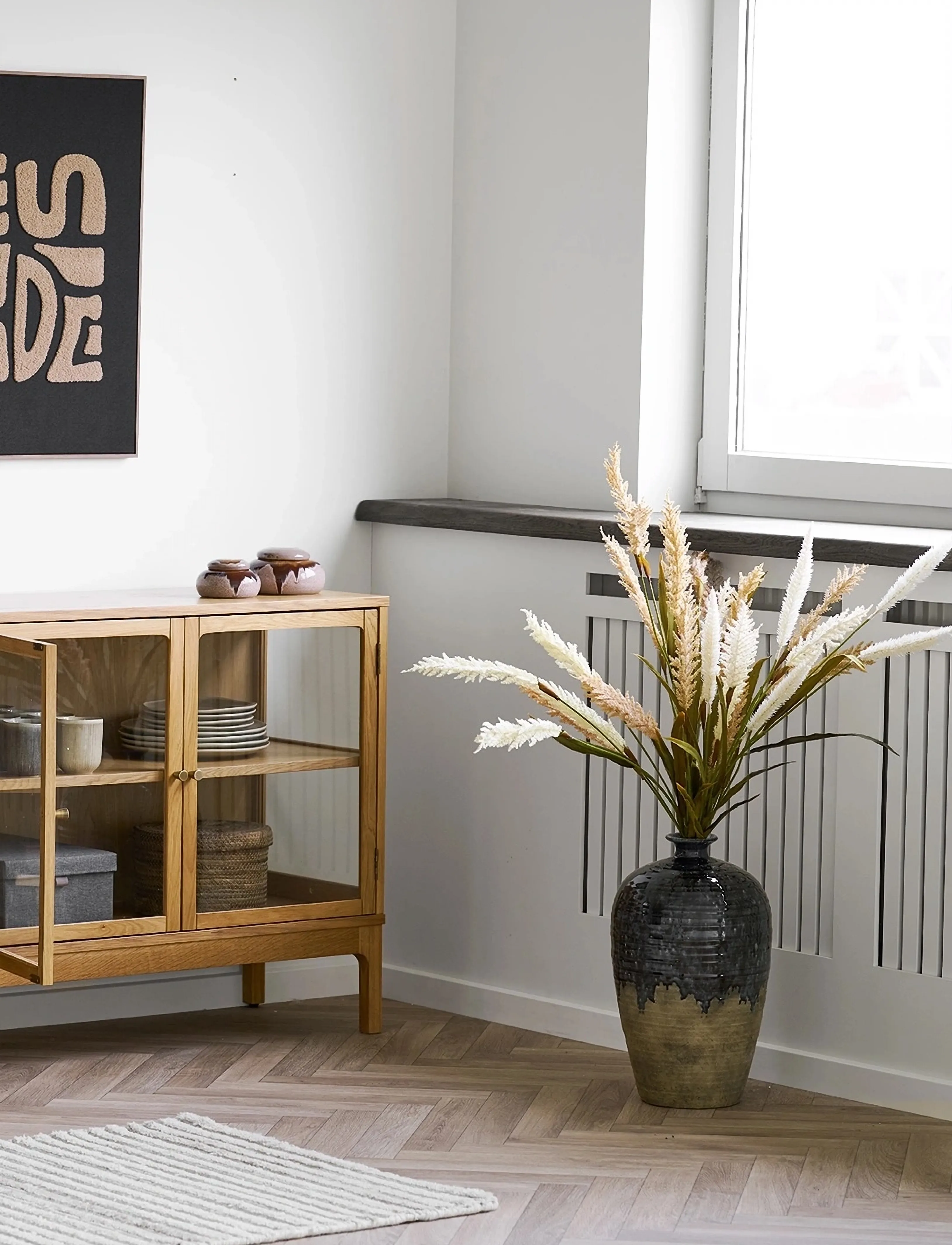 House Nordic Orna, 27X27X44.5 cm, Navy, Vases > Other Vases, Unisex