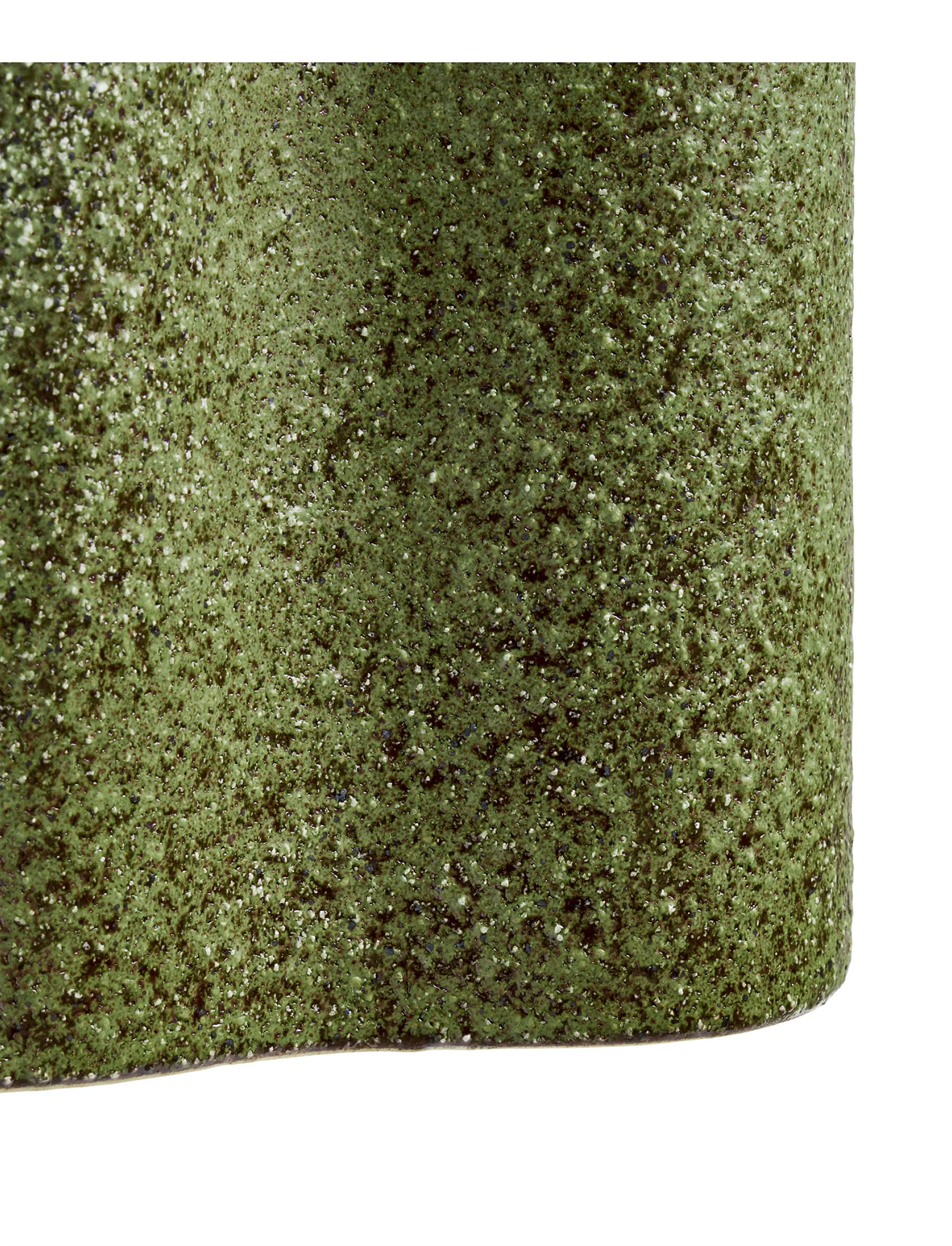 House Nordic - Rikke - Vase, ceramic - vases - dark forest green - 5
