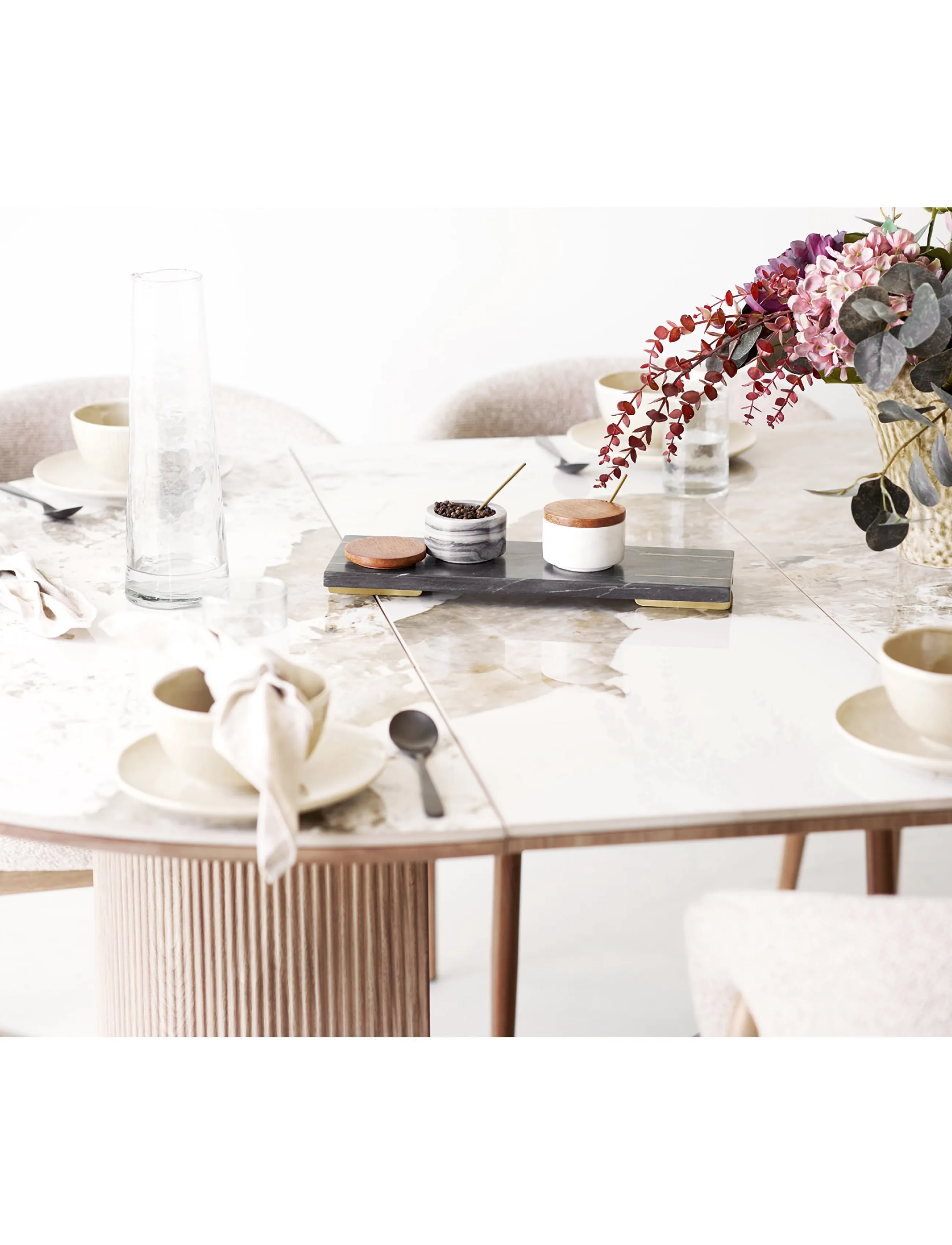 House Nordic - Rikke - Vase, ceramic - vases - dark sand - 4