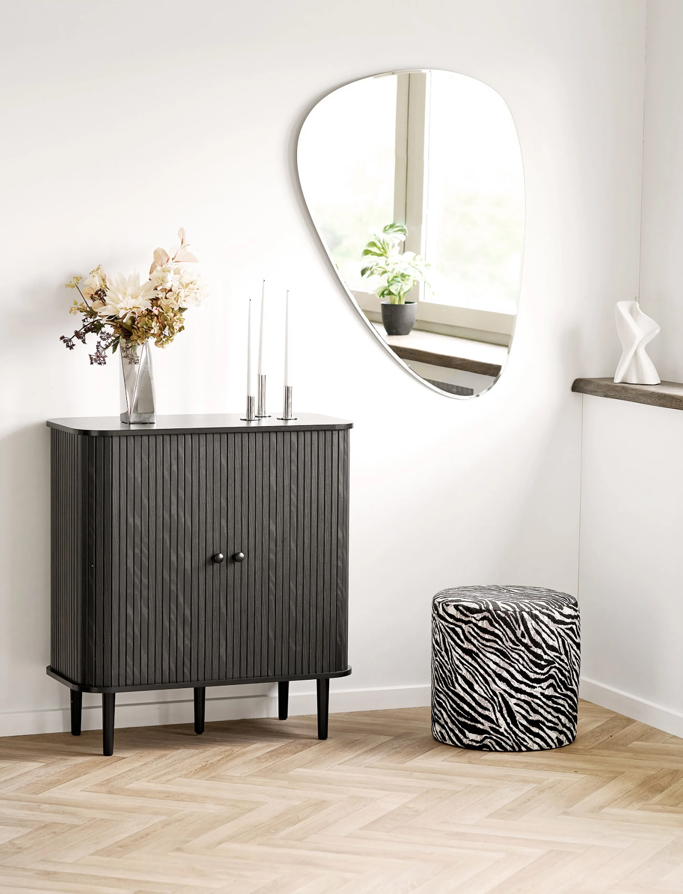 House Nordic - Rikke - Vase, staintless steel, - silver - 4