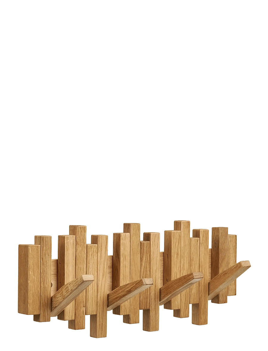 House Nordic - Stina - Coat rack, oak - mantlinagid ja riiulid - natural - 1