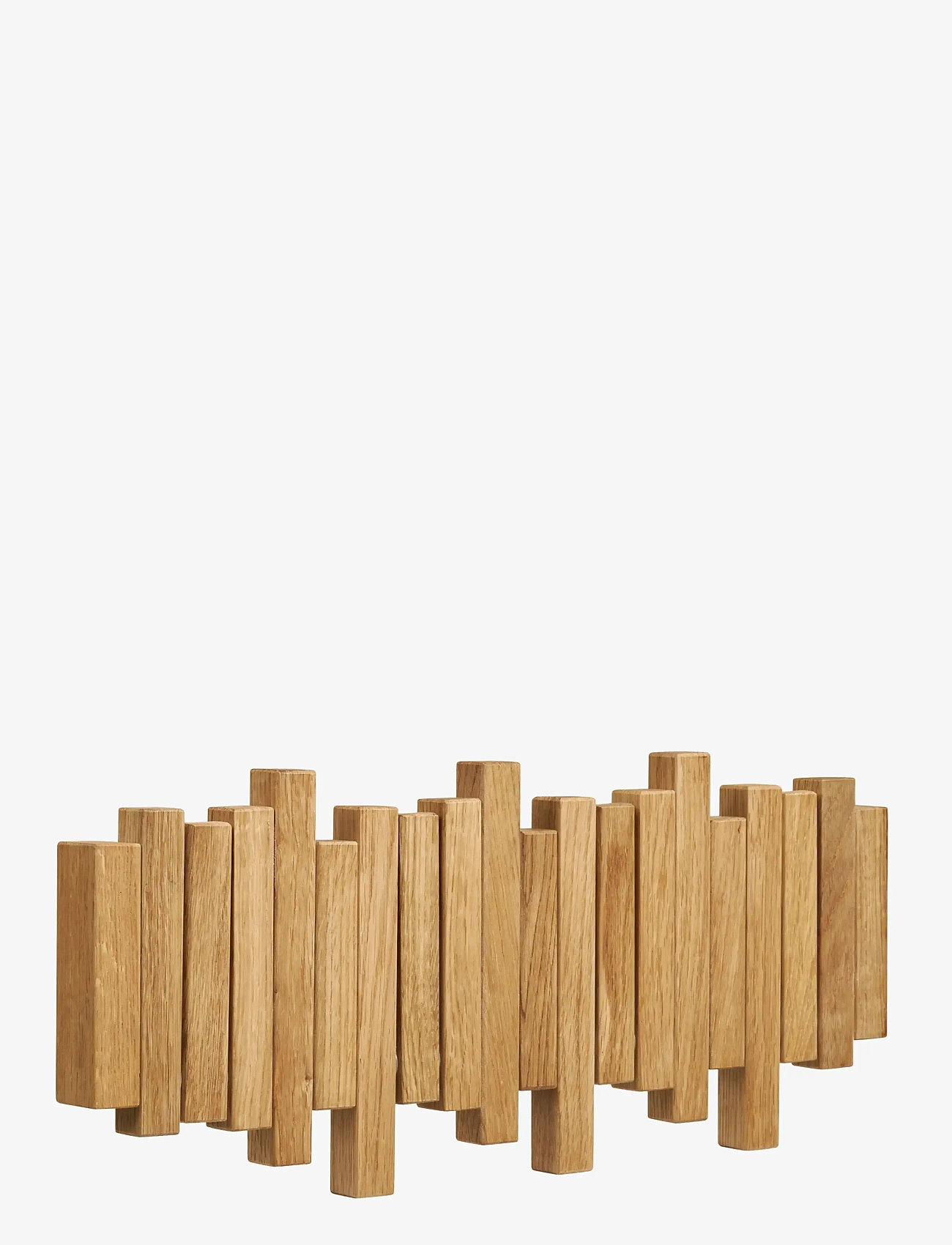 House Nordic - Stina - Coat rack, oak, natural,  3x40x18 cm - shop by price - natural - 2
