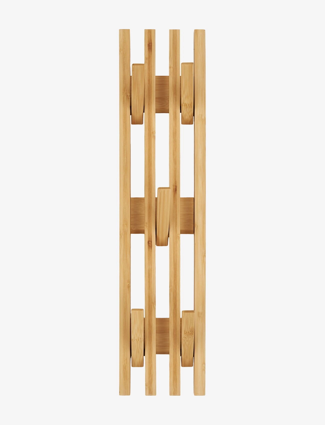 House Nordic - Bergen Coat rack, bamboo, natural, 14x60 cm - natural - 1