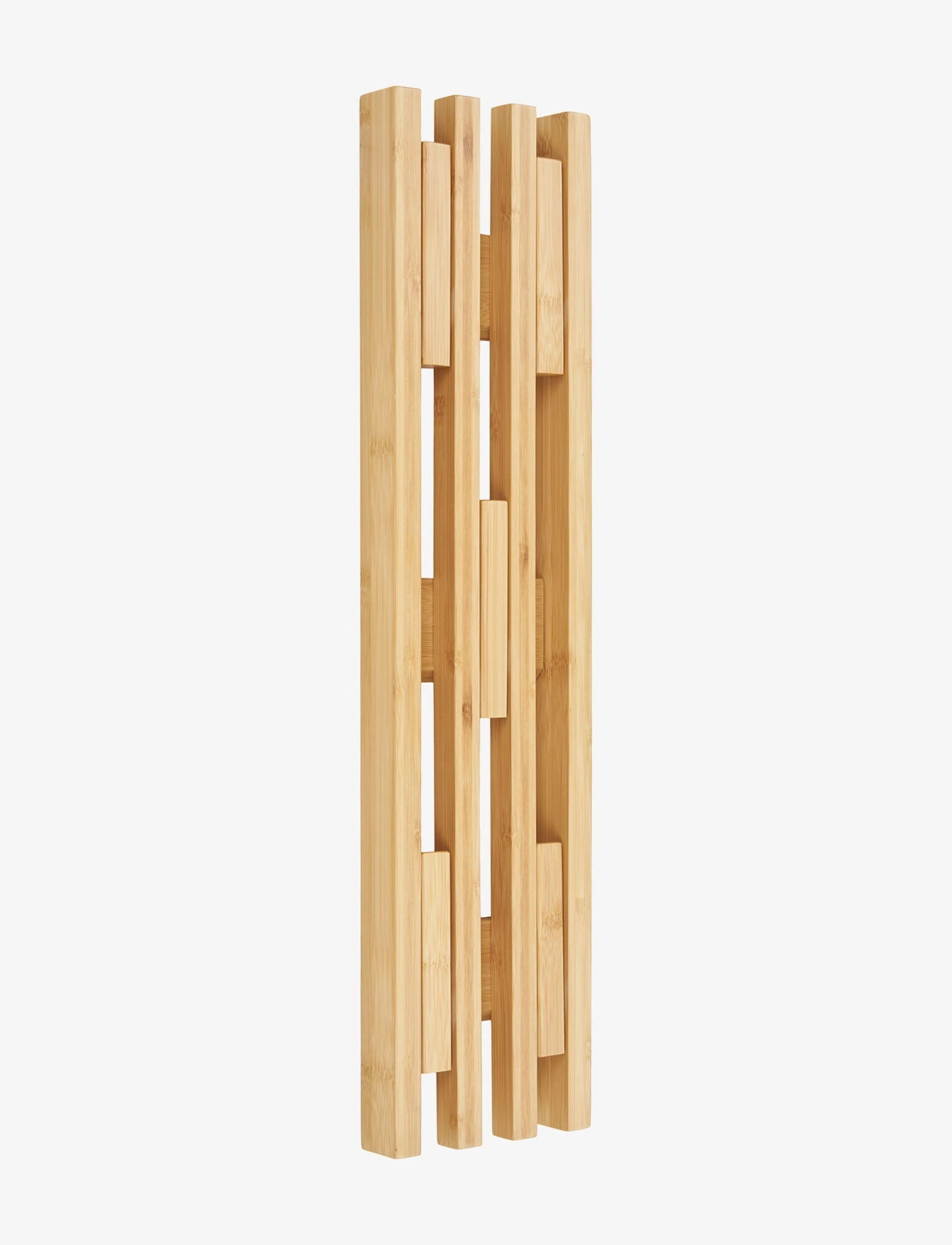 House Nordic - Bergen Coat rack, bamboo, natural, 14x60 cm - natural - 2