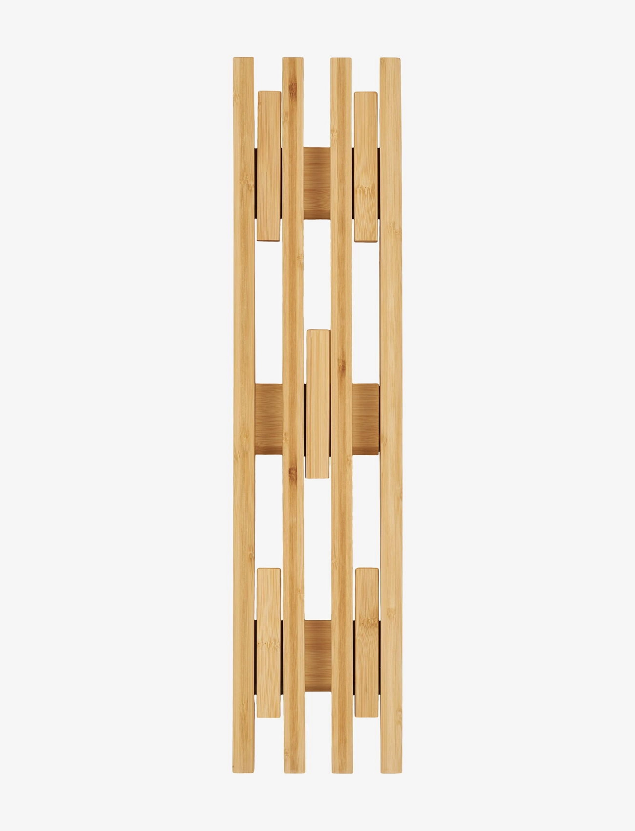 House Nordic - Bergen Coat rack, bamboo, natural, 14x60 cm - natural - 3