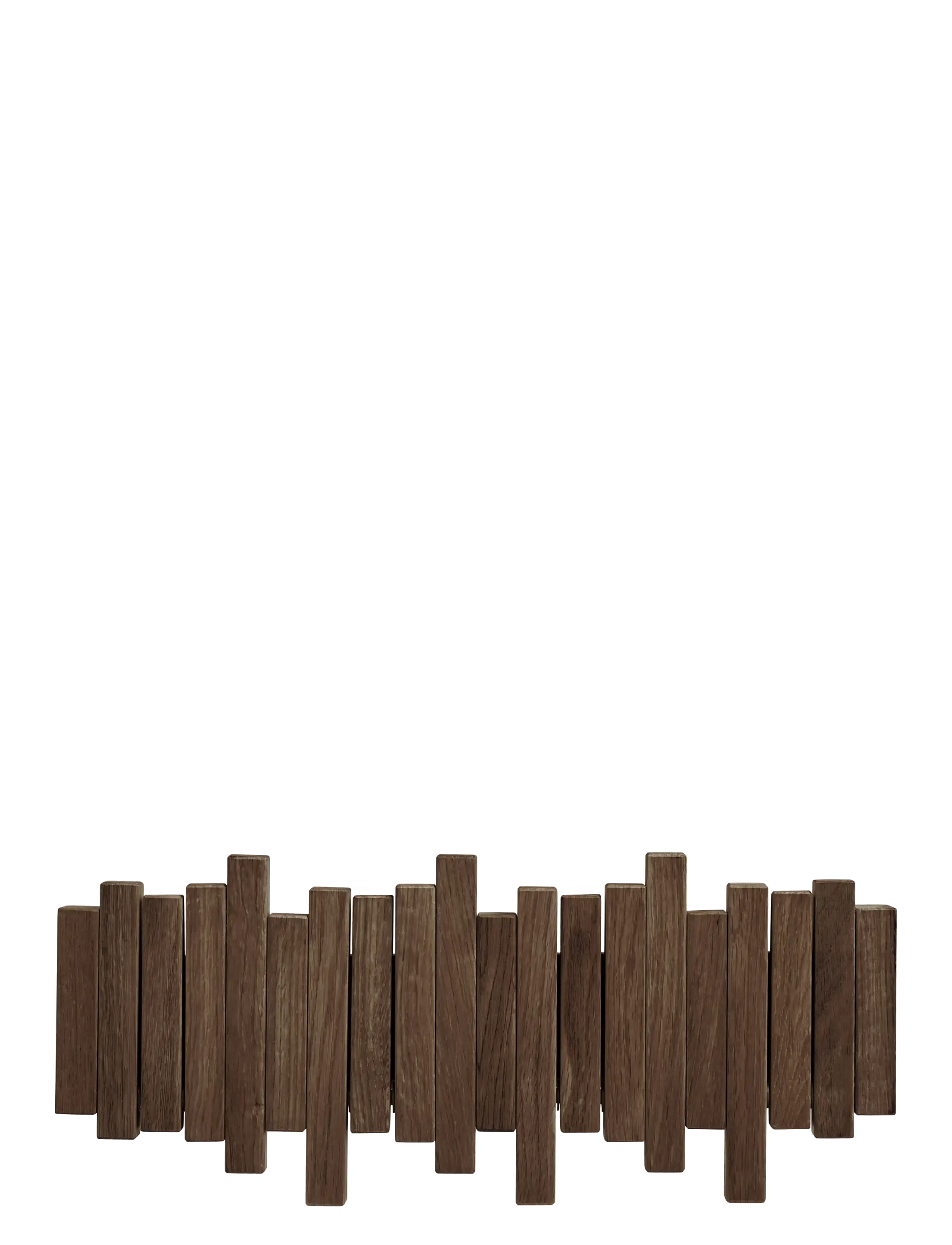 House Nordic - Klara - Coat rack, oak, - konksud - dark brown - 2