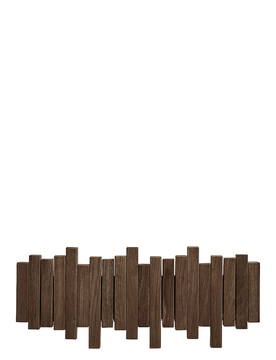 House Nordic - Klara - Coat rack, oak, - konksud - dark brown - 2