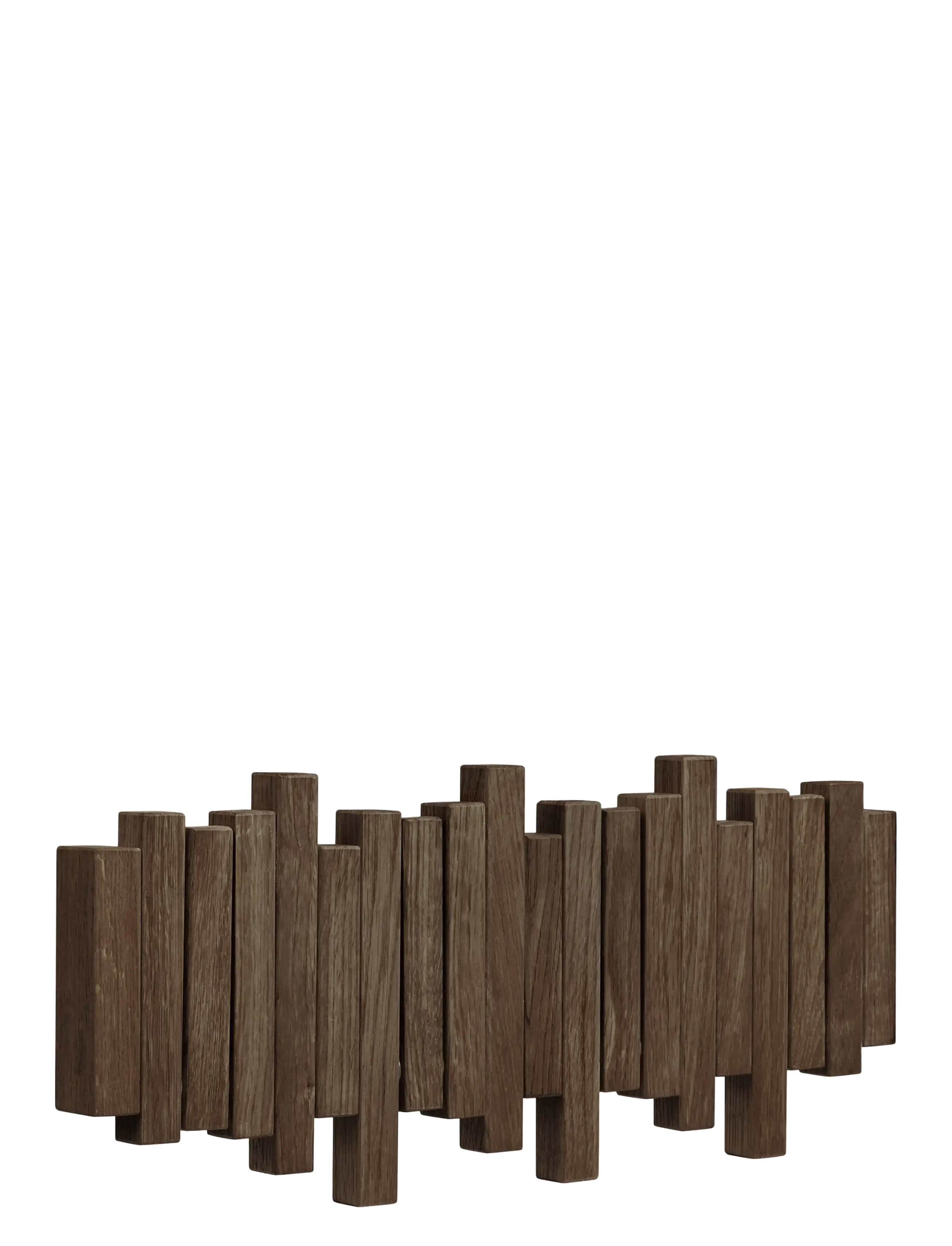 House Nordic - Klara - Coat rack, oak, - konksud - dark brown - 3