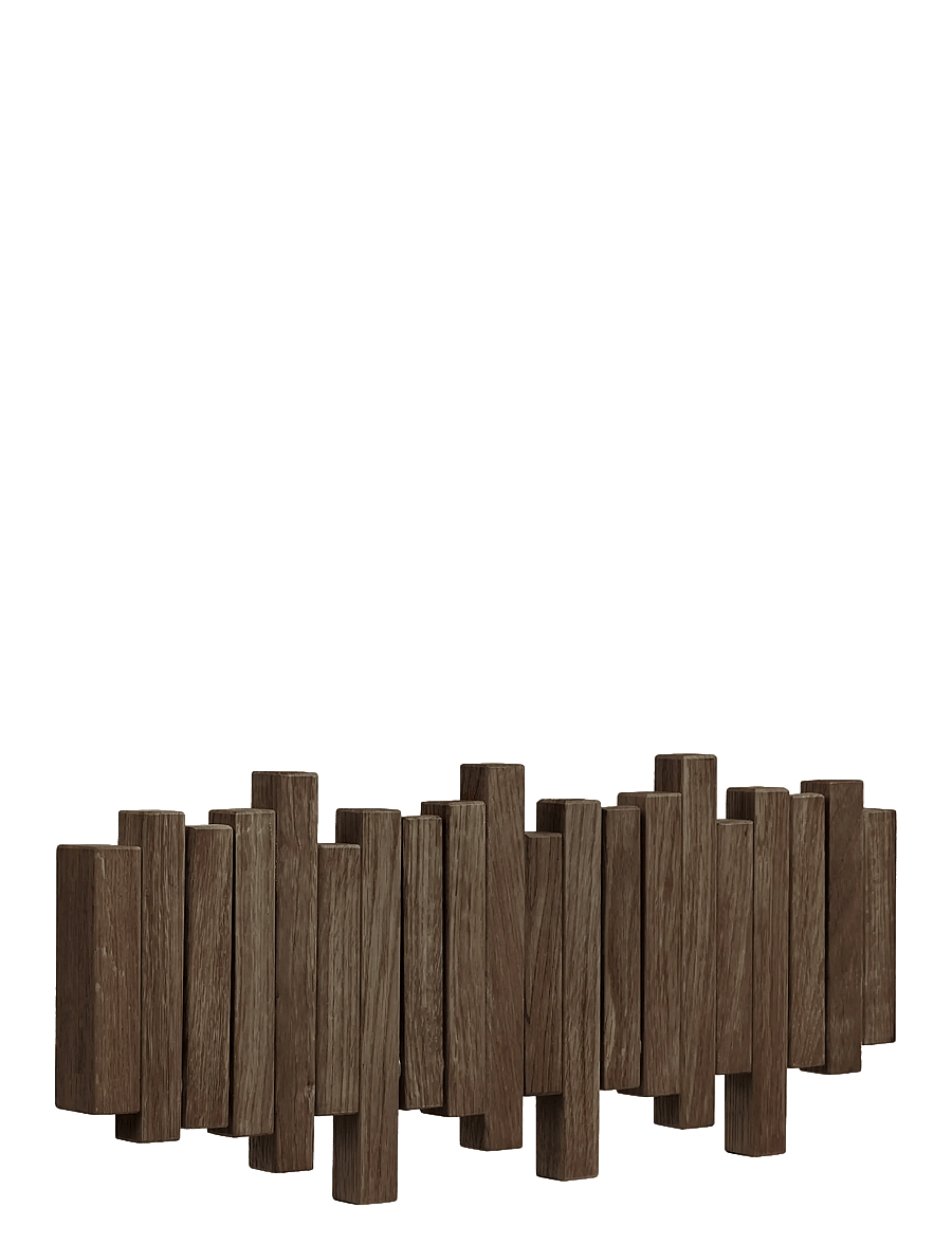 House Nordic - Klara - Coat rack, oak, - konksud - dark brown - 3
