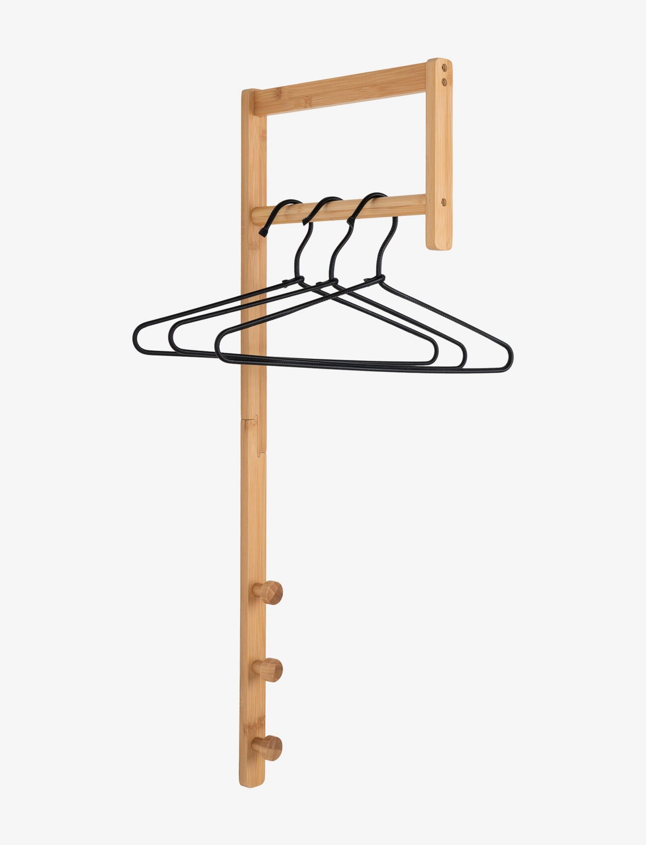 House Nordic - Isel - Clothes rack, bamboo, natural - valentinsgaver - natural - 2