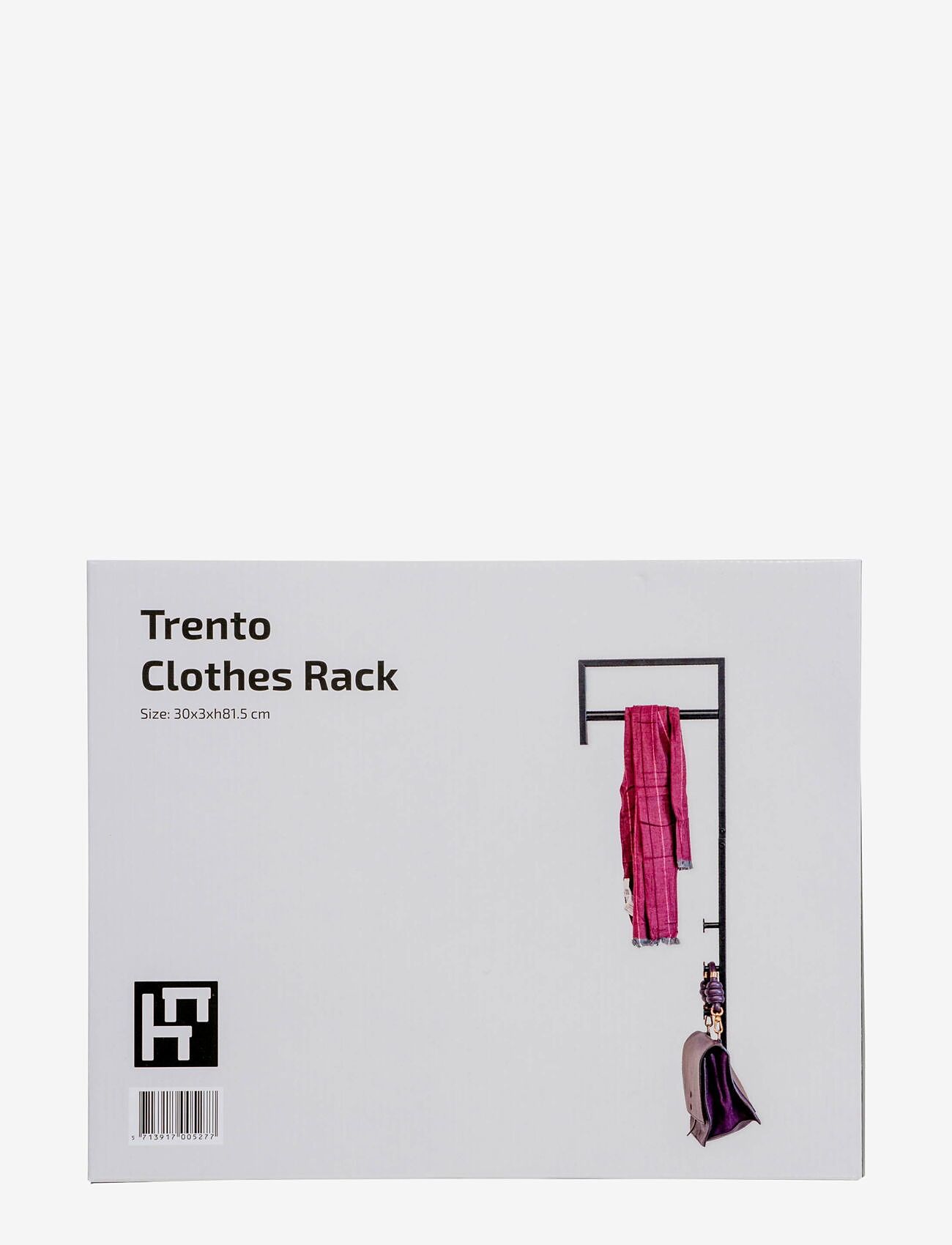 House Nordic - Isel - Clothes rack, metal, black - valentínusargjafir - black - 2