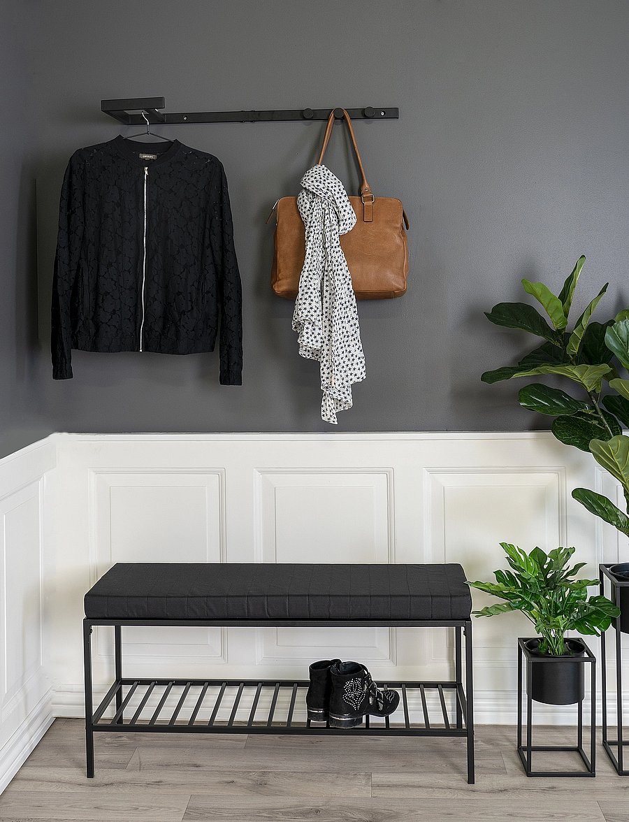 House Nordic - Isel - Clothes rack - valentīndienas dāvanas - black - 4
