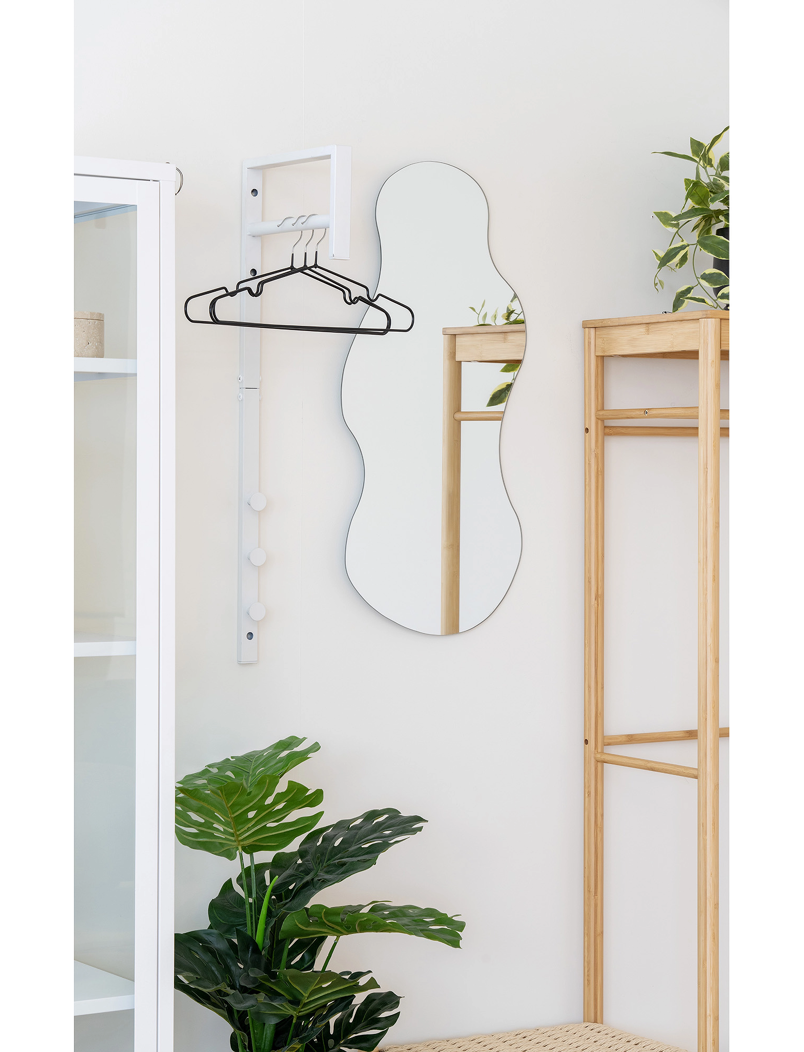 House Nordic - Isel - Clothes rack, metal, white - alla hjärtans dag-presenter - white - 3