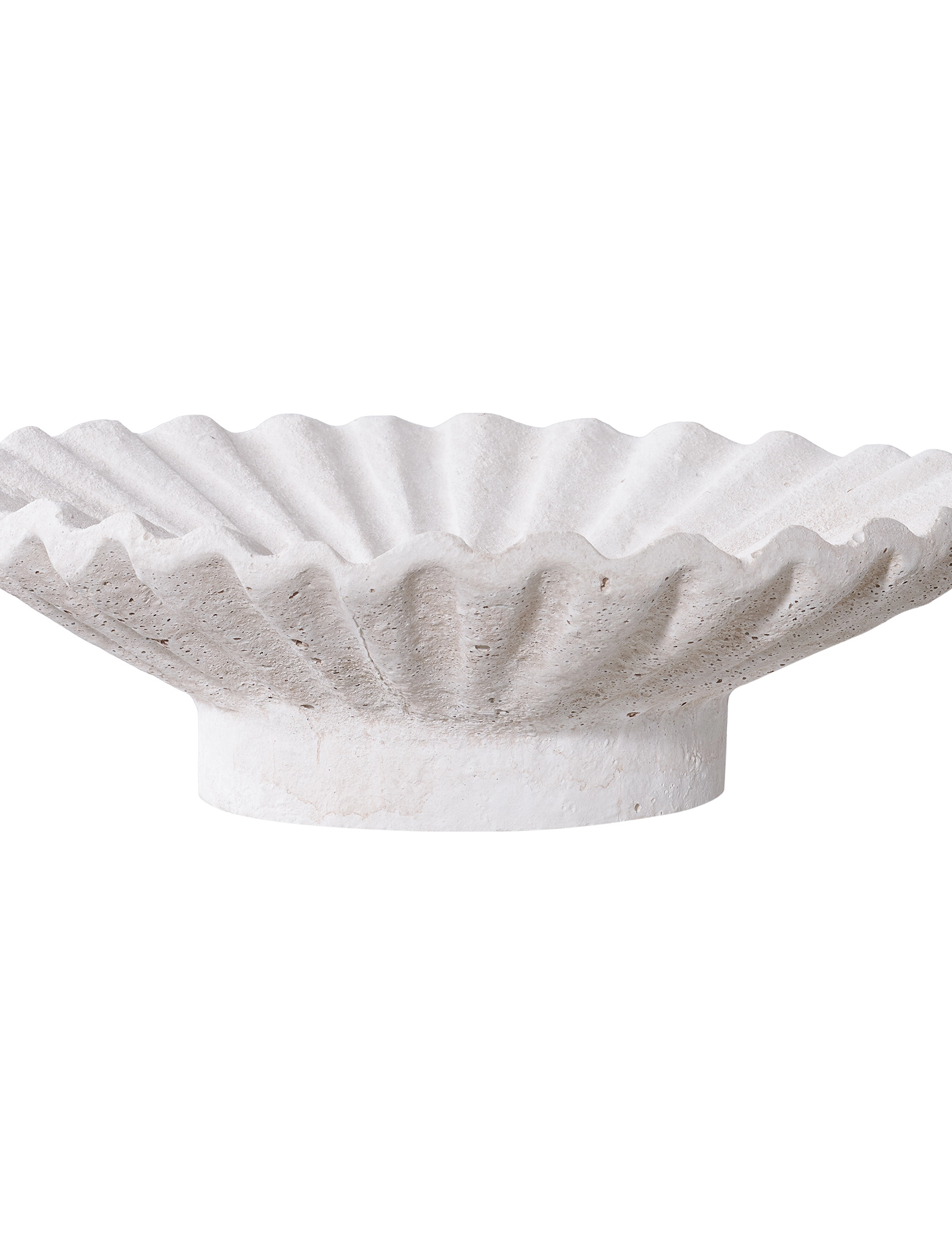 House Nordic Iben - Candle holder, cement, white, set of 2 - Konfirmation - WHITE / white