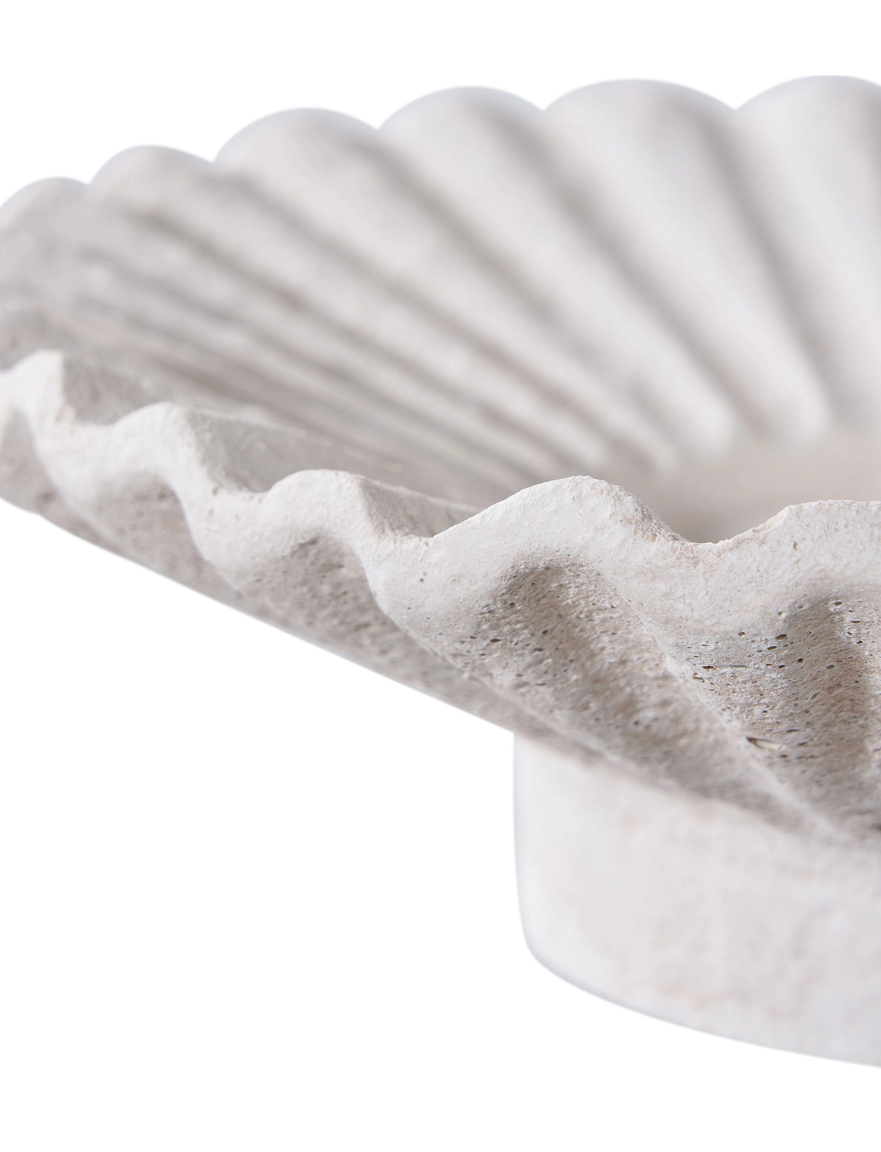 House Nordic - Iben - Candle holder, cement, white, set of 2 - laveste priser - white - 5
