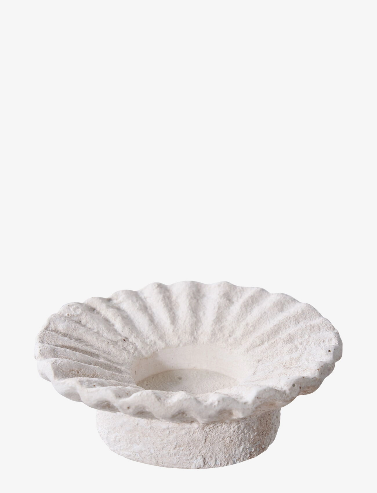 House Nordic - Iben - Candle holder, cement, white, set of 2 - köp efter pris - white - 4