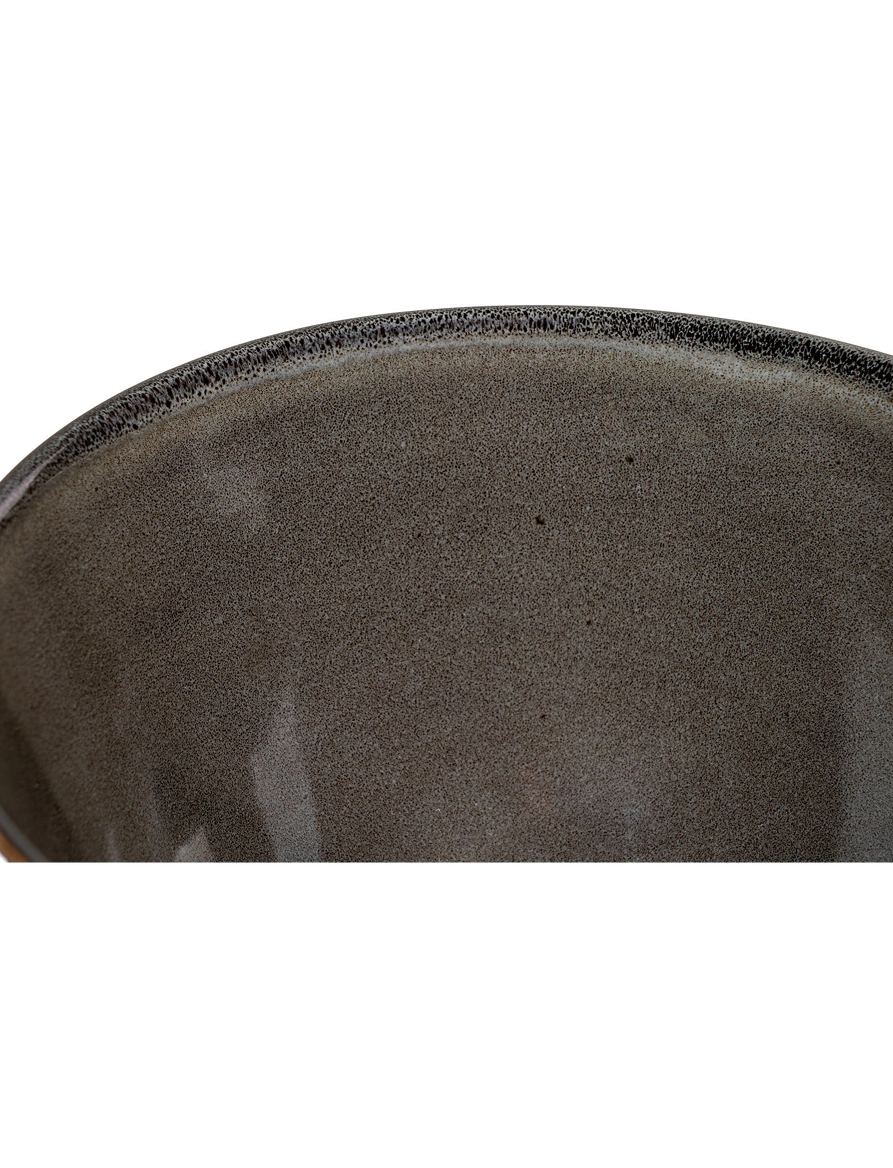 House Nordic - Hilde - Bowl, ceramic, grey/brown ø15x9 cm, set of 4 - pusryčių dubenėliai - grey / brown - 3