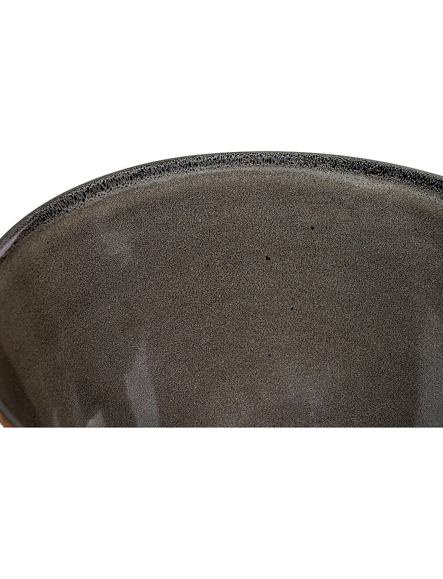 House Nordic - Hilde - Bowl, ceramic, grey/brown ø15x9 cm, set of 4 - müslischalen - grey / brown - 3