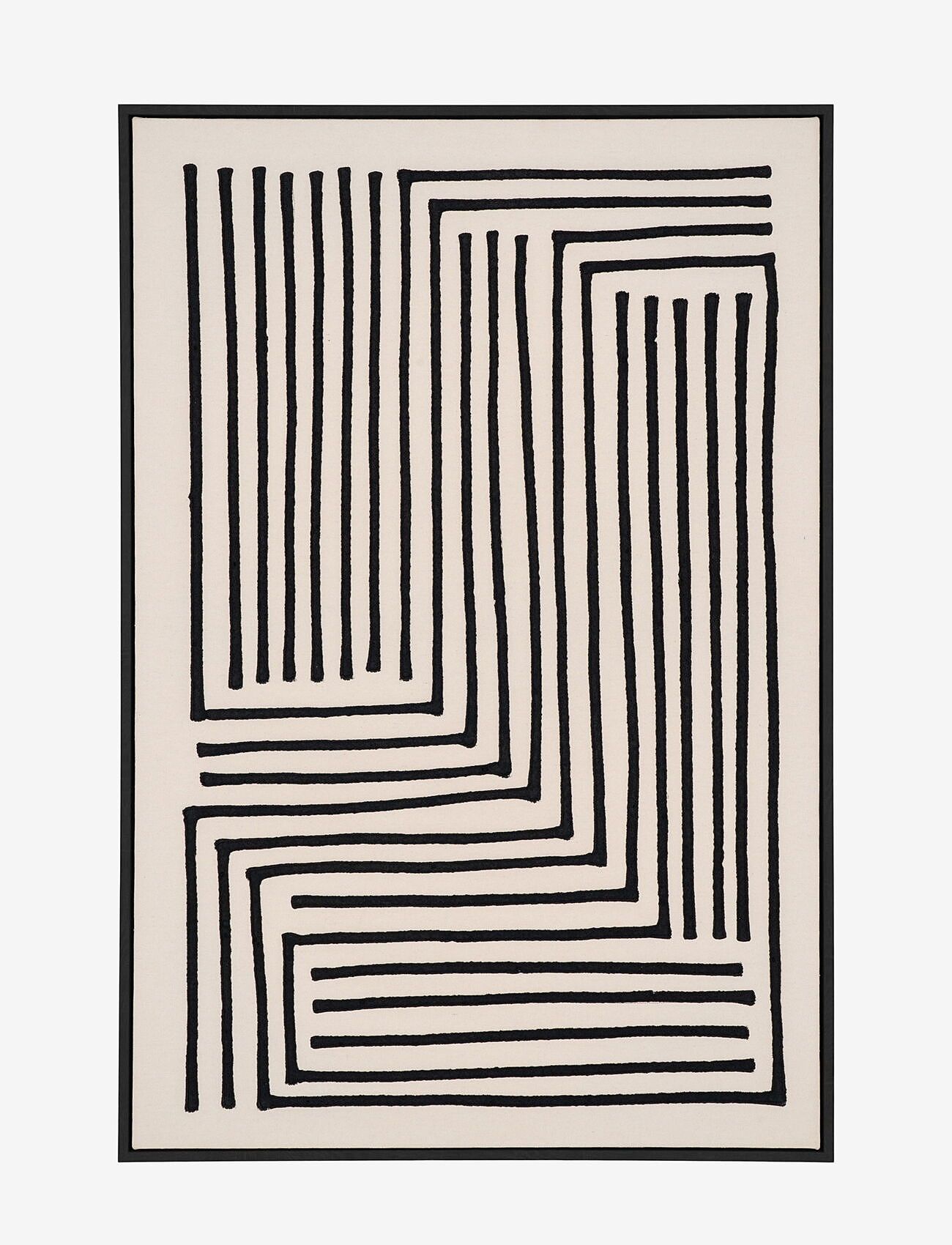 House Nordic - Decoration - black / beige - 0