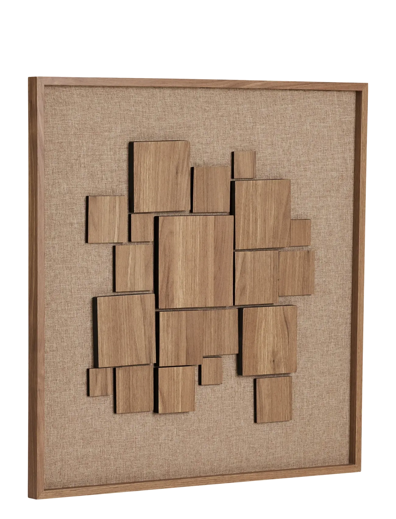 House Nordic - Gitte - Relief wall decoration - brown - 1