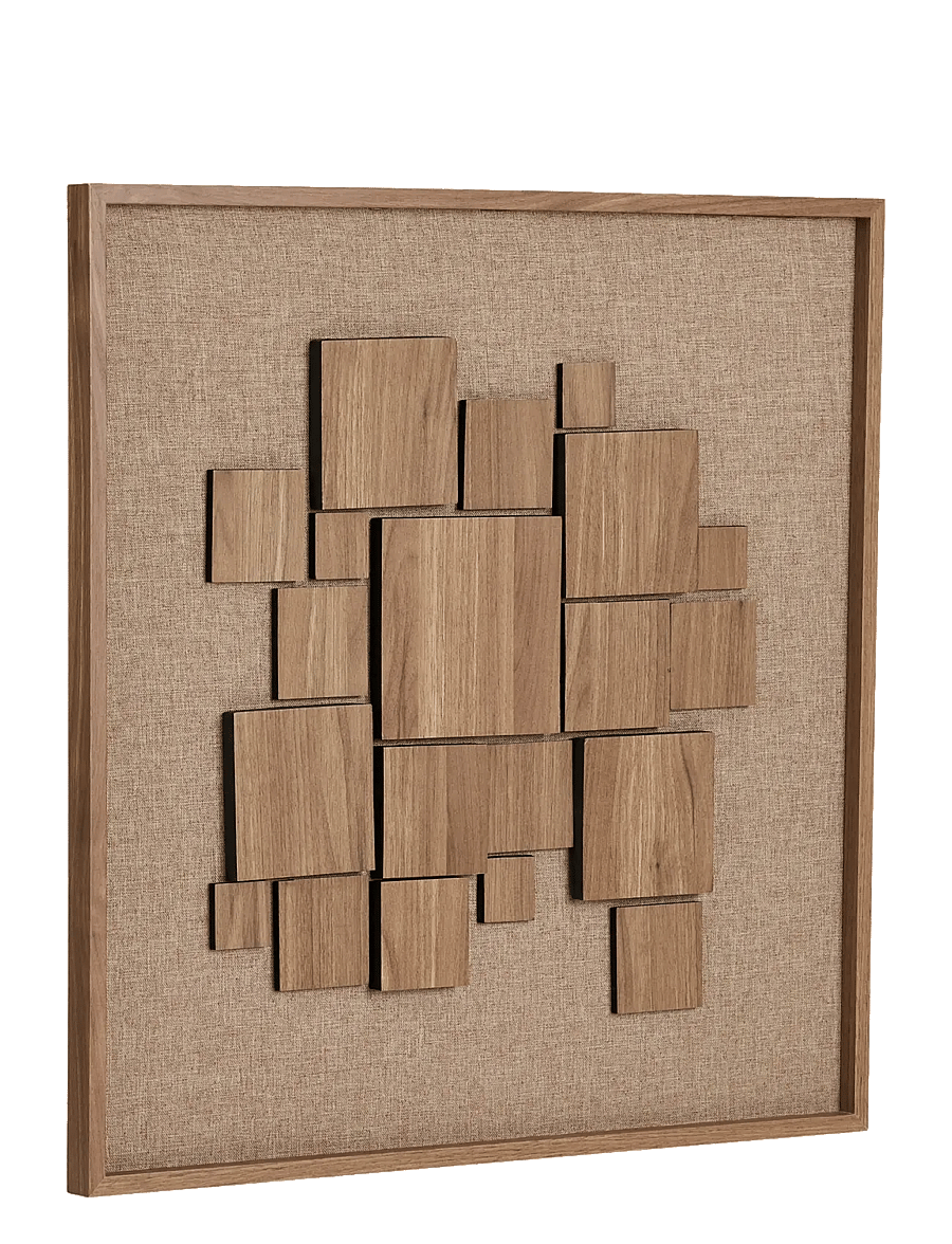 House Nordic - Gitte - Relief wall decoration - seinakaunistused - brown - 2
