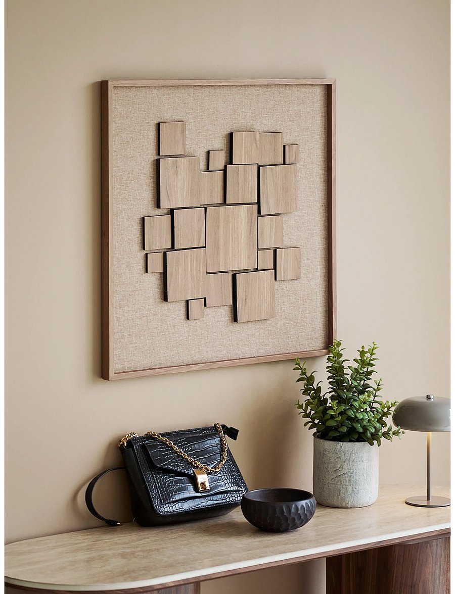House Nordic - Gitte - Relief wall decoration - seinakaunistused - brown - 0