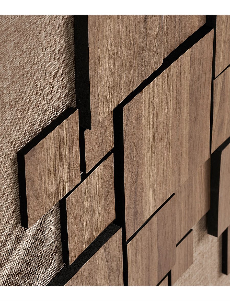 House Nordic - Gitte - Relief wall decoration - seinakaunistused - brown - 5