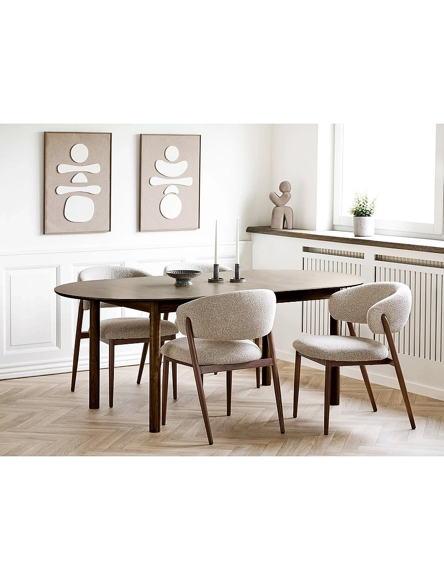 House Nordic - Ditte - Relief wall decoration - sienas dekorācijas - brown / beige - 3