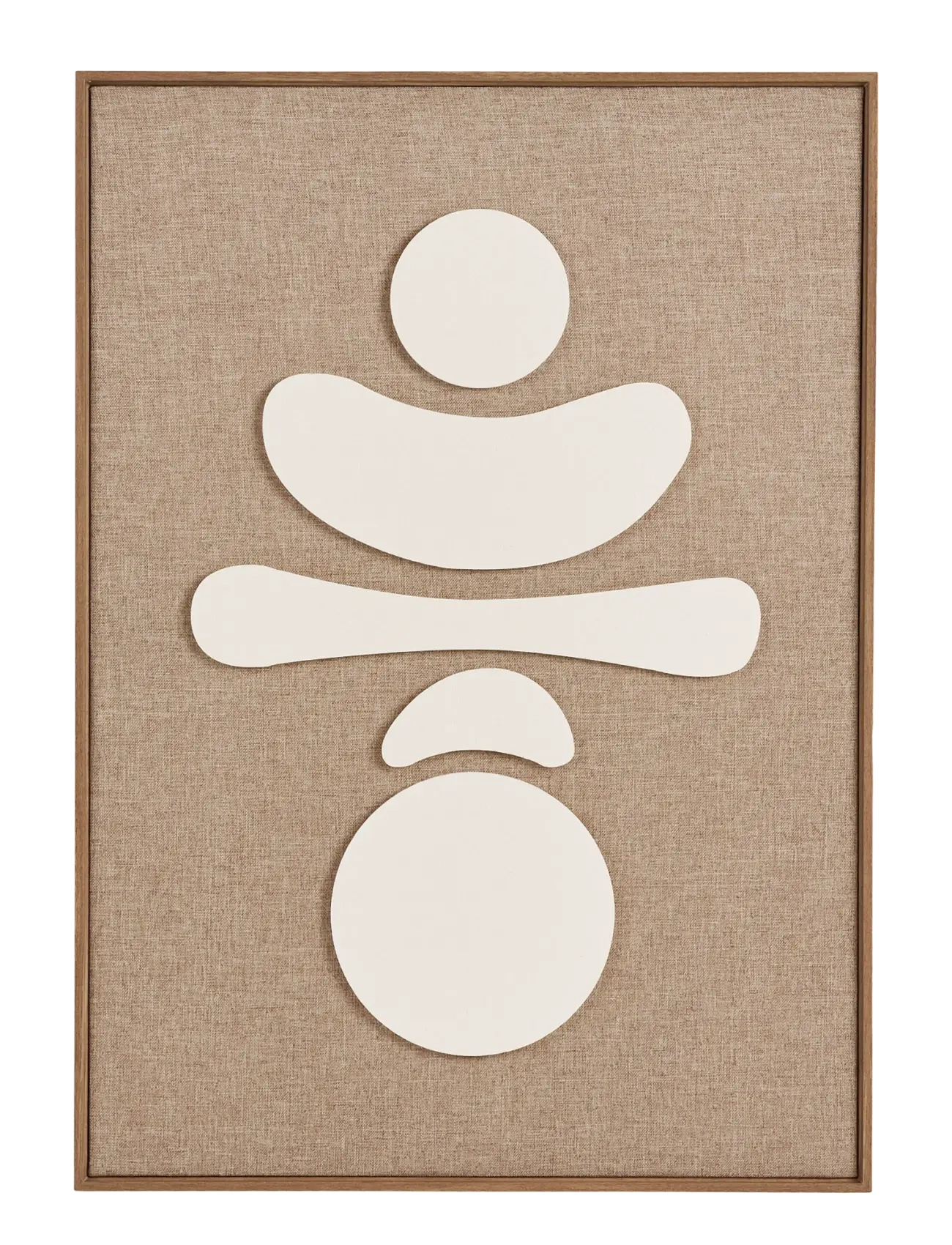 House Nordic Ditte - Relief wall decoration - House Nordic - BROWN / BEIGE / beige