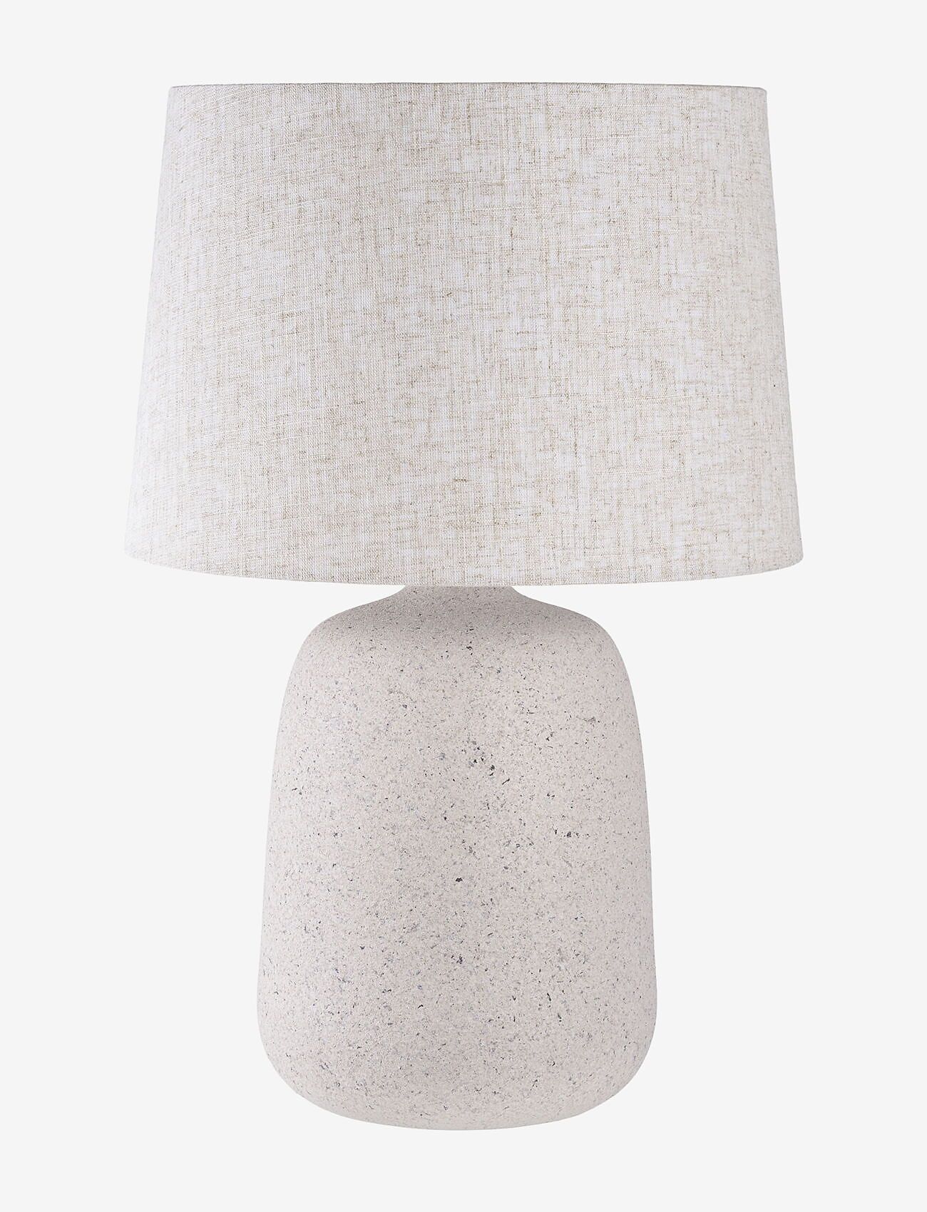 House Nordic - Salli - Table lamp, ceramic, sand structure - osta hinna alusel - stone - 0
