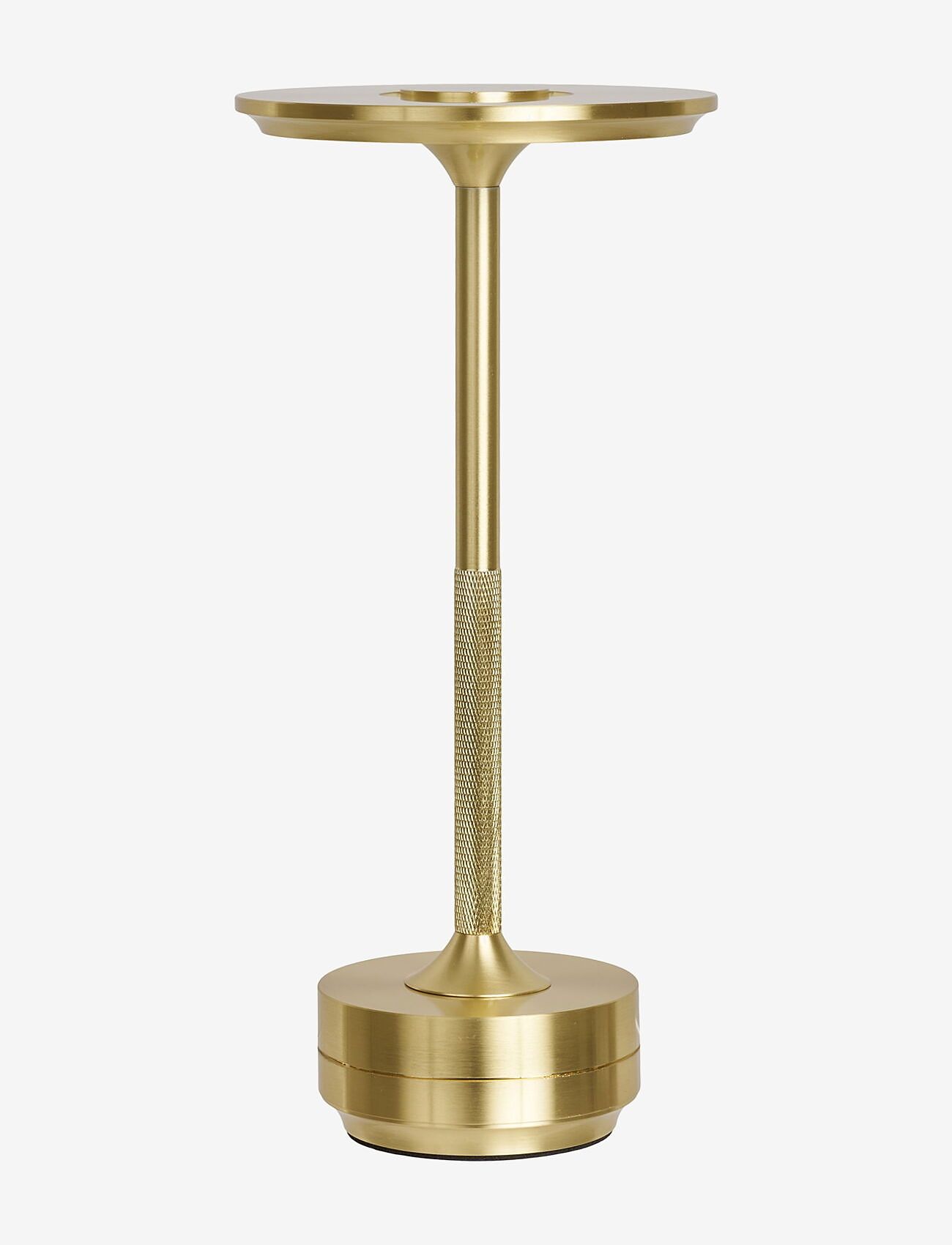 House Nordic - Fina - Table lamp, brass, rechargeable, 13 x 13 x 28,5 cm - fönsterlampor - brass - 0